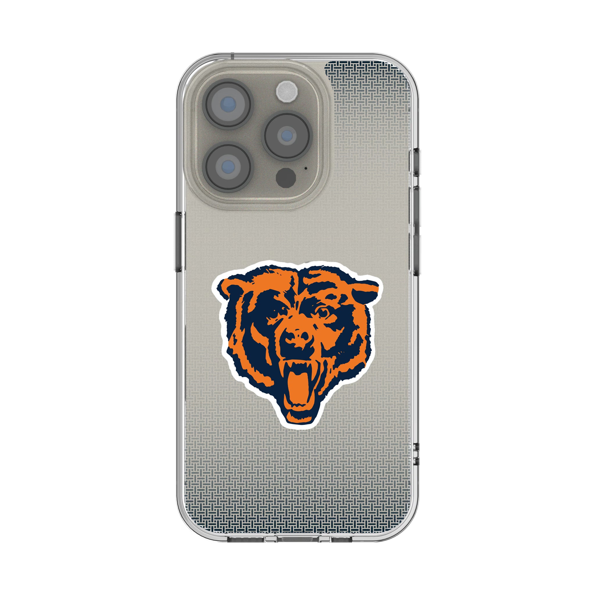 Chicago Bears 1946 Historic Collection Linen iPhone Clear Phone Case for Apple iPhone