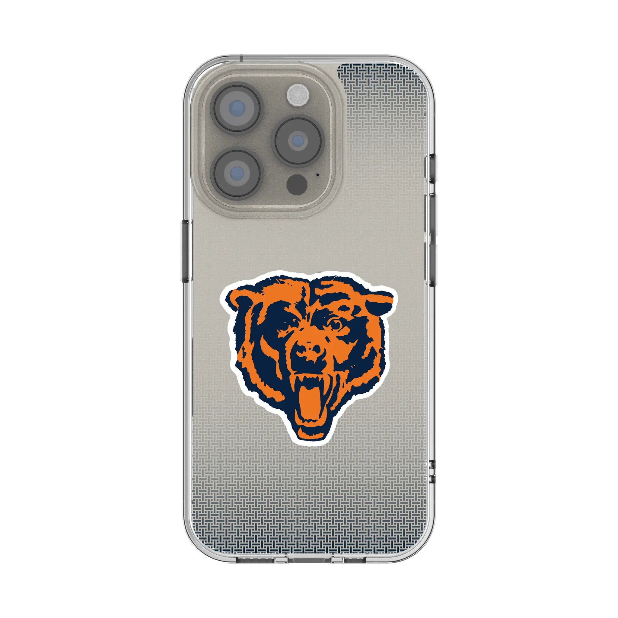 Chicago Bears 1946 Historic Collection Linen iPhone Clear Phone Case for Apple iPhone