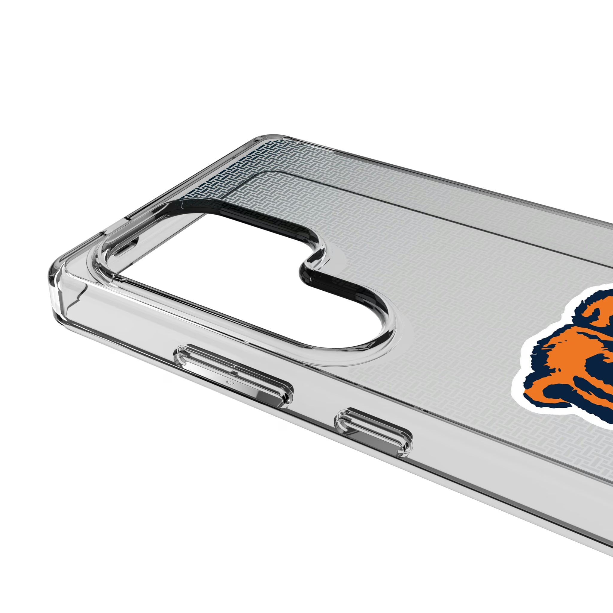 Chicago Bears 1946 Historic Collection Linen Galaxy Clear Phone Case for Samsung Galaxy - Detail