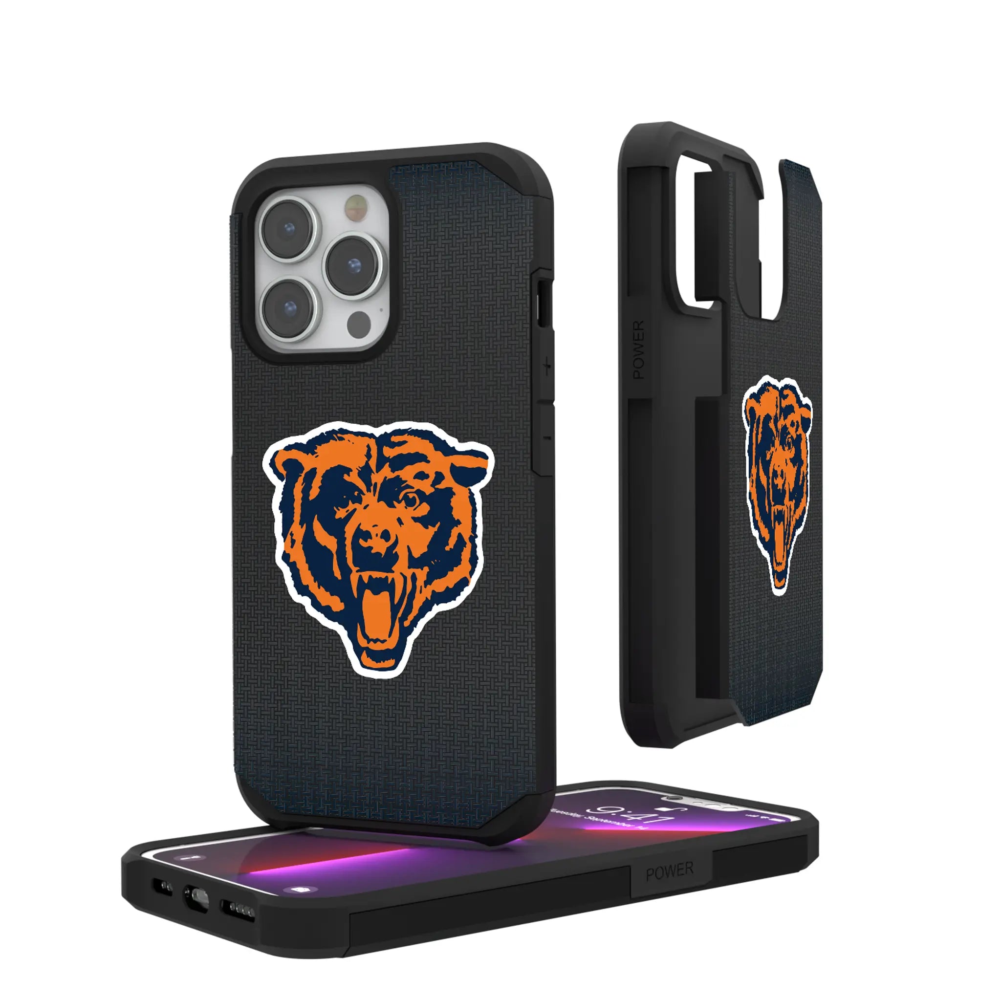 Chicago Bears 1946 Historic Collection Linen iPhone Rugged Phone Case for Apple iPhone