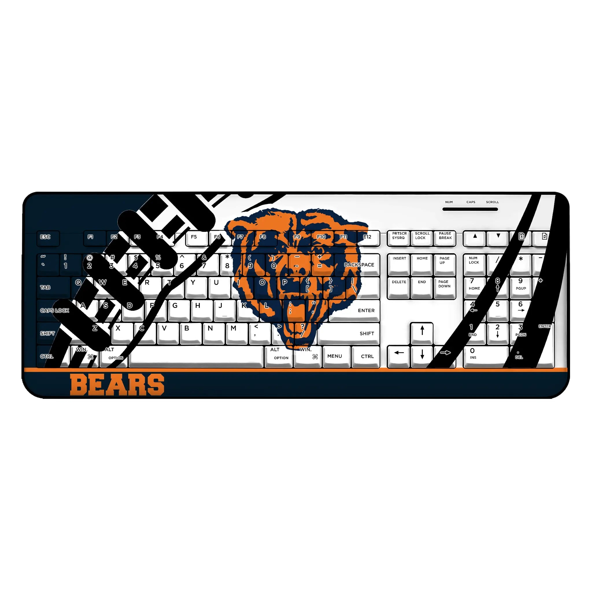 Chicago Bears 1946 Historic Collection Passtime Wireless USB Keyboard