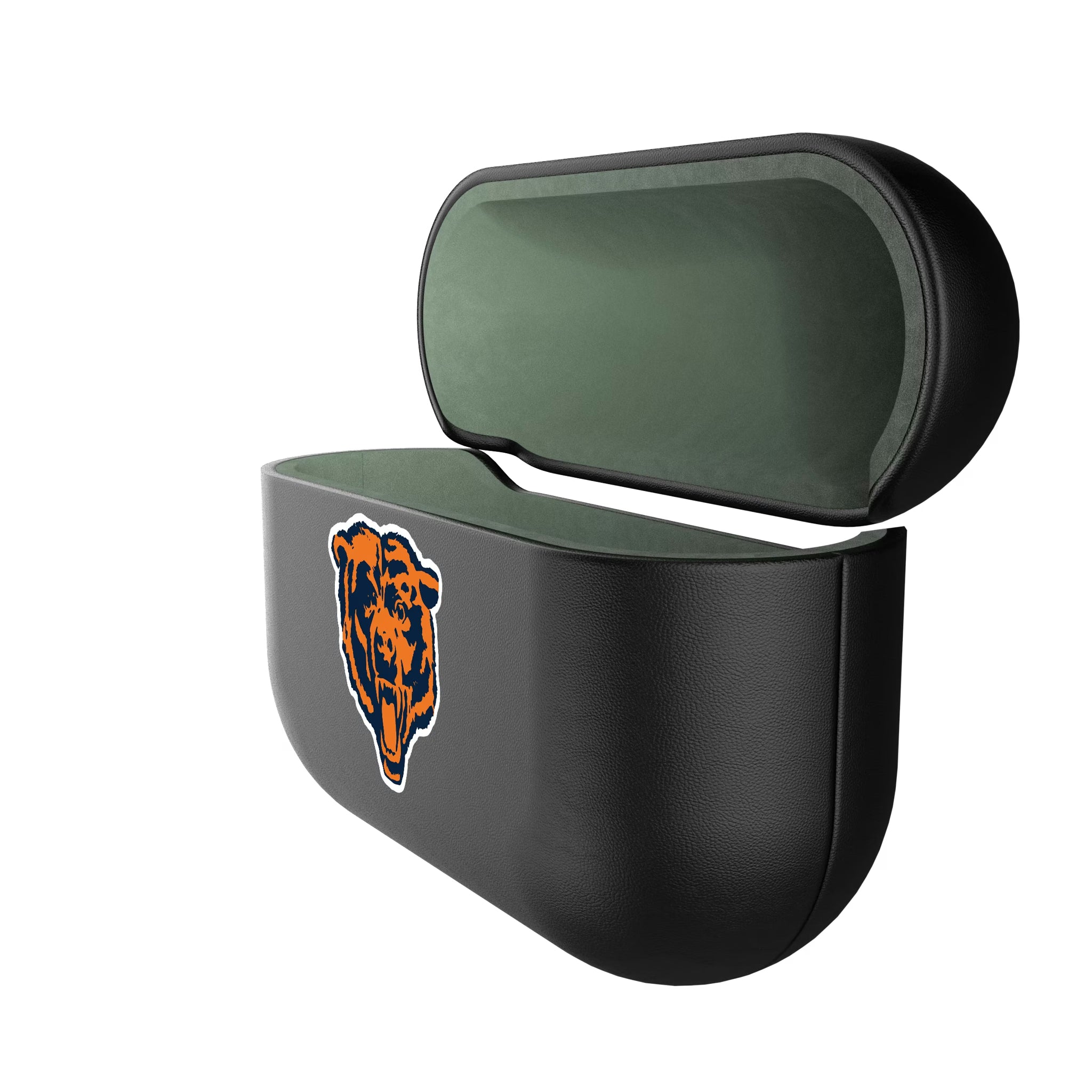 Chicago Bears 1946 Historic Collection Personalized Insignia AirPods AirPod Case Cover - Isometric View#Device_AirPods Pro 1st Gen