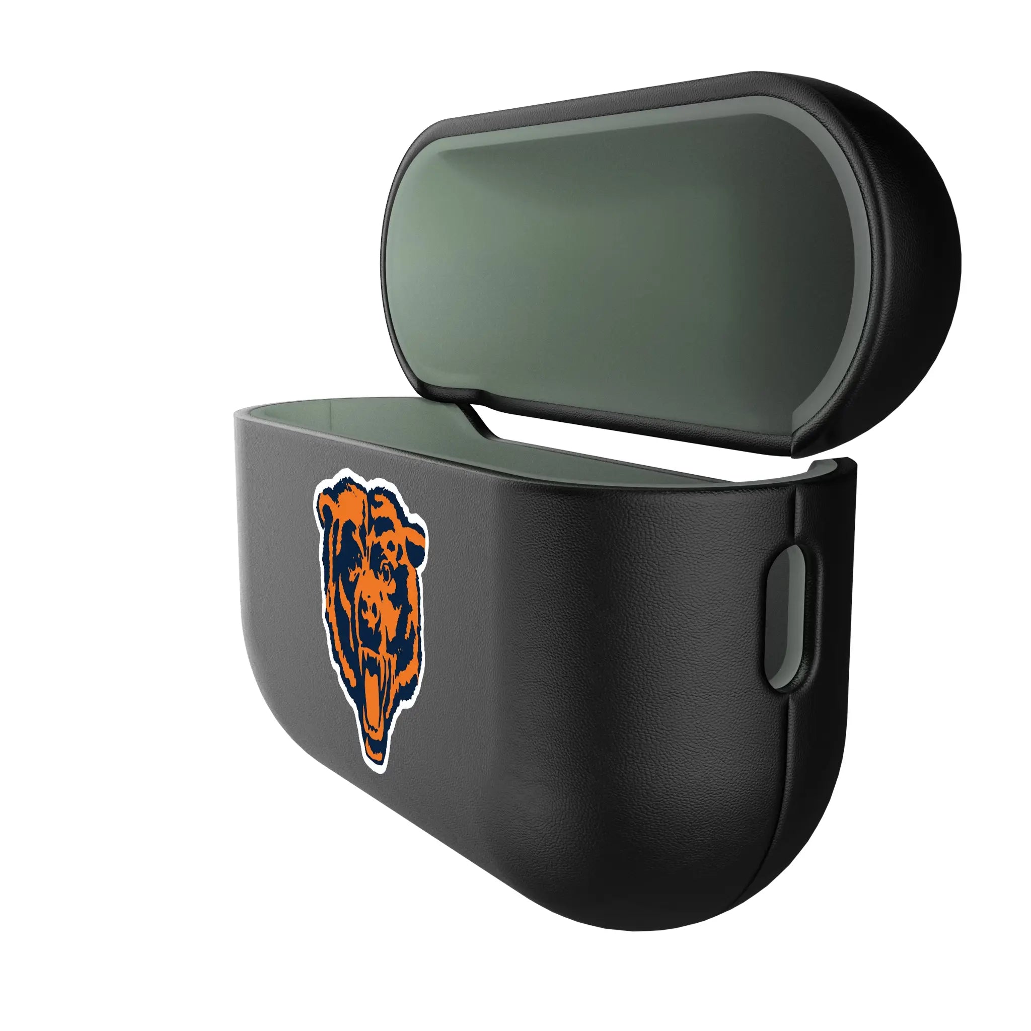 Chicago Bears 1946 Historic Collection Personalized Insignia AirPods AirPod Case Cover - Isometric View#Device_AirPods Pro 3