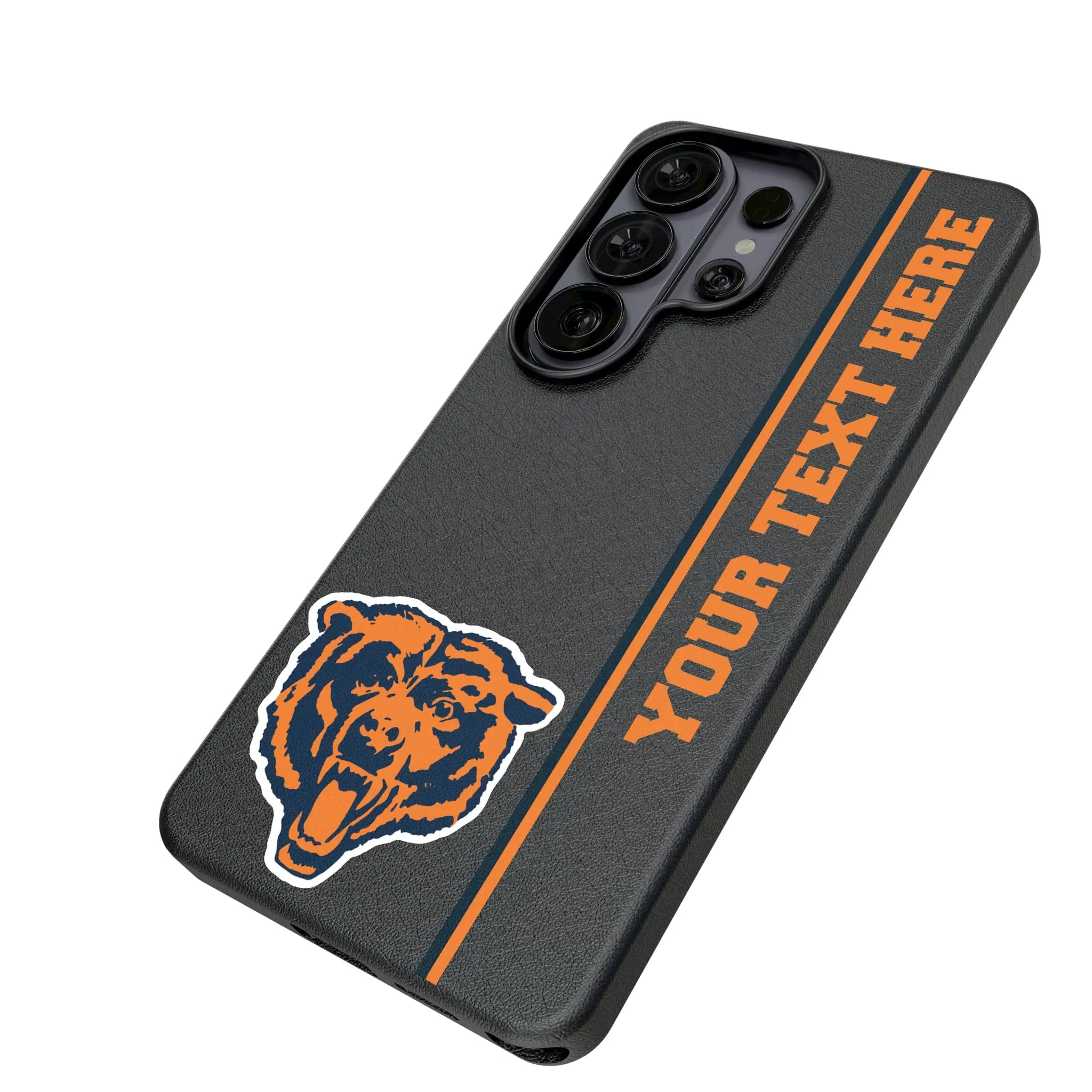 Chicago Bears 1946 Historic Collection Personalized Sidebard Galaxy MagSafe Compatible Phone Case for Samsung Galaxy - Isometric View#Device_Galaxy S26 Ultra