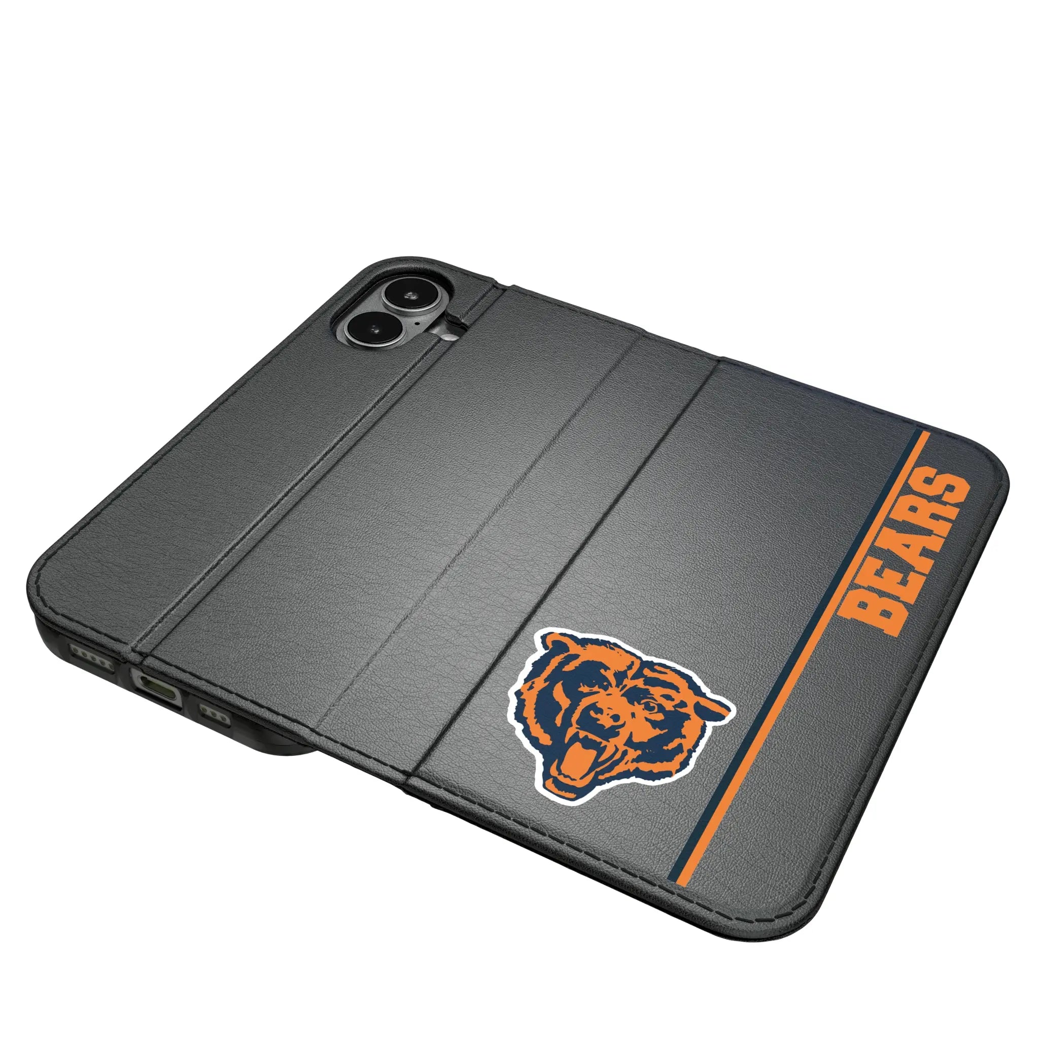 Chicago Bears 1946 Historic Collection Sidebar iPhone Folio Phone Case for Apple iPhone#Device_iPhone 17