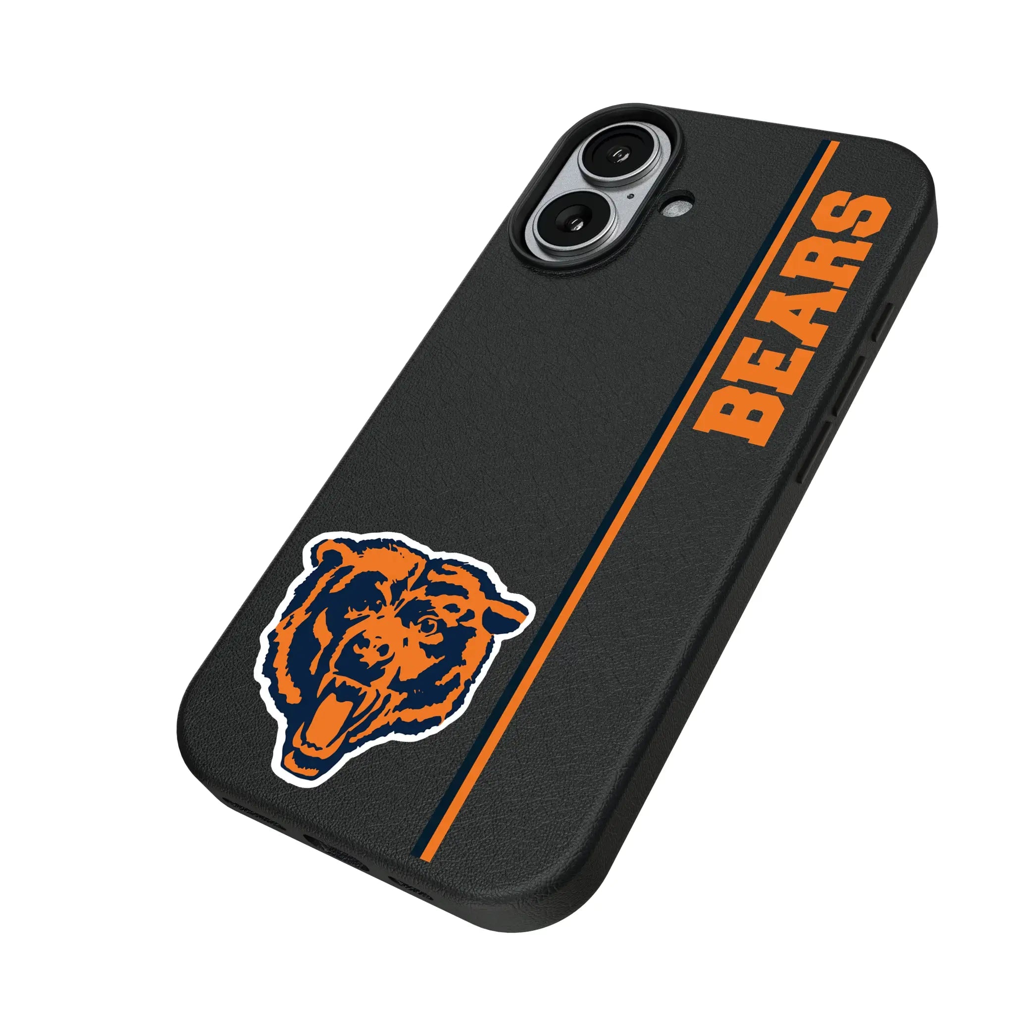 Chicago Bears 1946 Historic Collection Sidebar iPhone MagSafe Compatible Phone Case for Apple iPhone - Isometric View#Device_iPhone 17