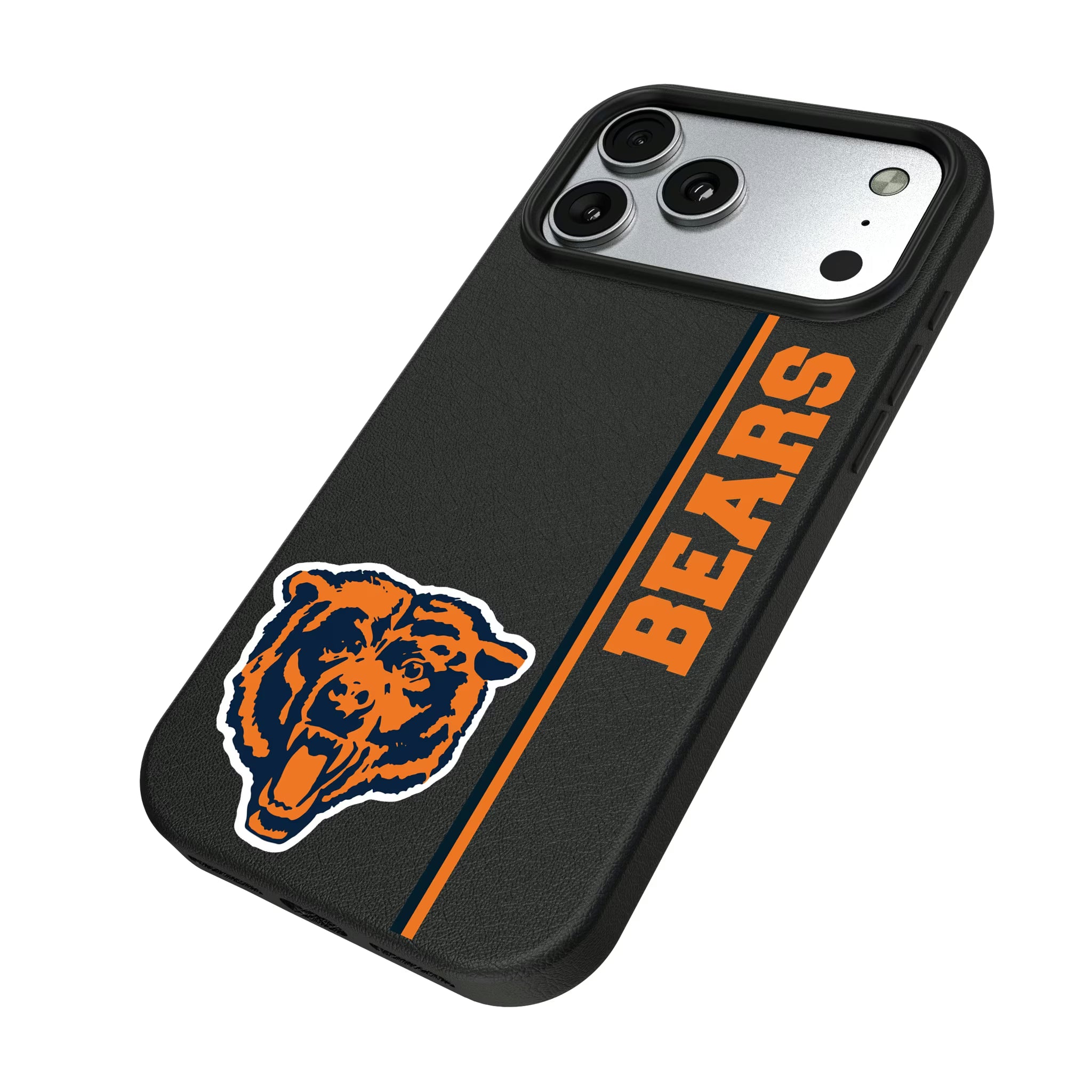Chicago Bears 1946 Historic Collection Sidebar iPhone MagSafe Compatible Phone Case for Apple iPhone - Isometric View#Device_iPhone 17 Pro Max