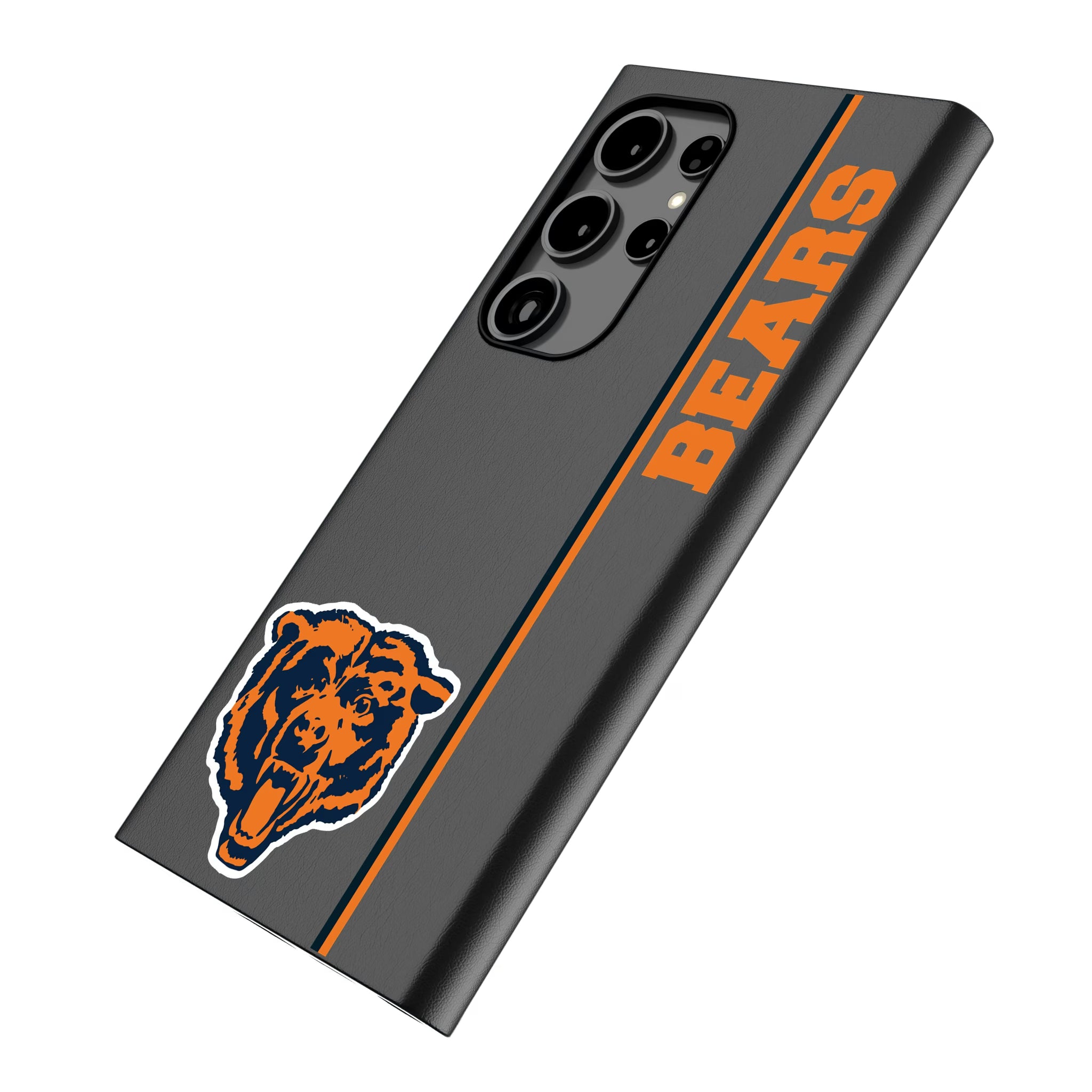 Chicago Bears 1946 Historic Collection Sidebar Galaxy MagSafe Compatible Phone Case for Samsung Galaxy - Isometric View