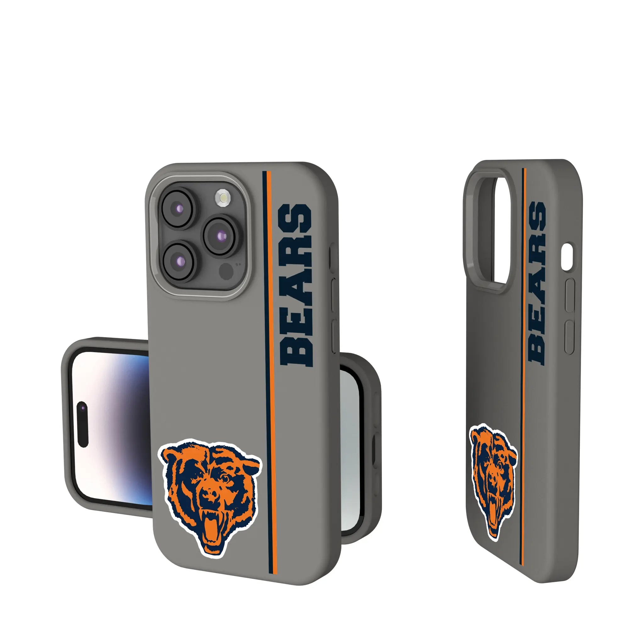 Chicago Bears 1946 Historic Collection Sidebar iPhone Soft Touch Phone Case for Apple iPhone