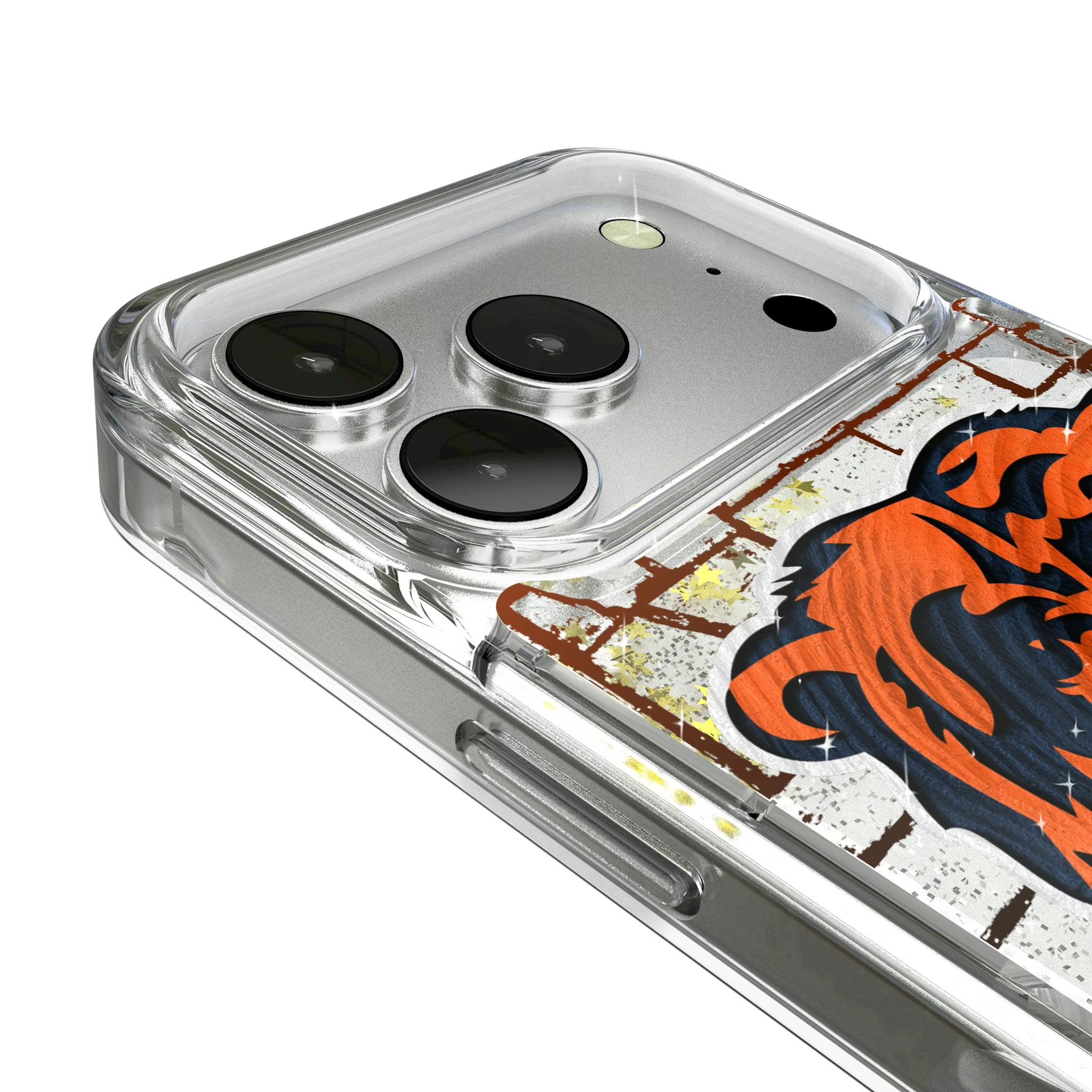 Chicago Bears Brick iPhone Glitter Phone Case for Apple iPhone - Detail