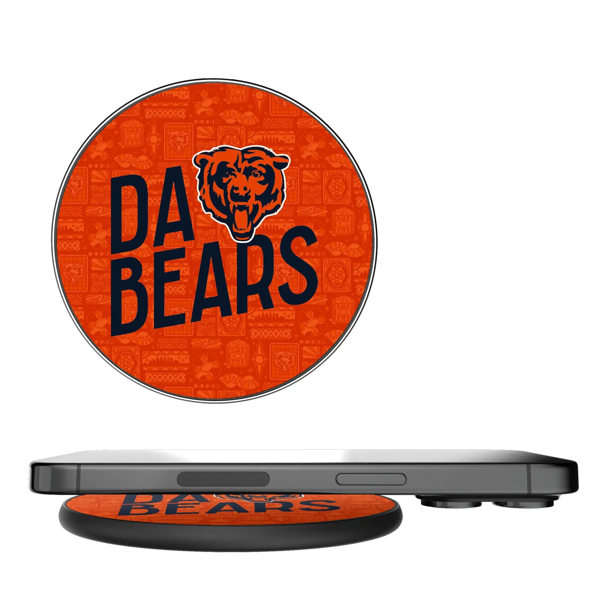 Chicago Bears Deco 15-Watt Wireless Charger