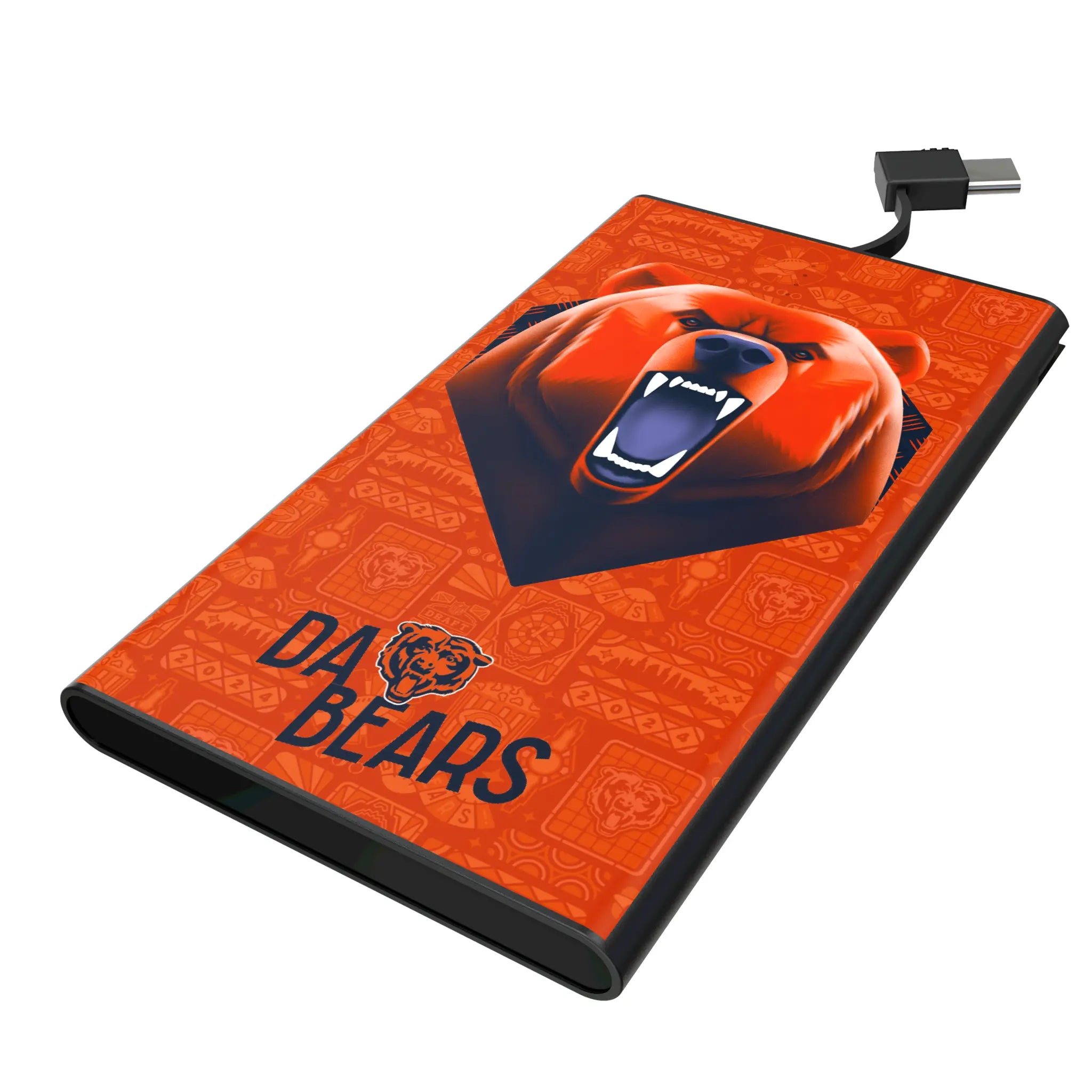 Chicago Bears Deco 5000mAh Flat Power Bank