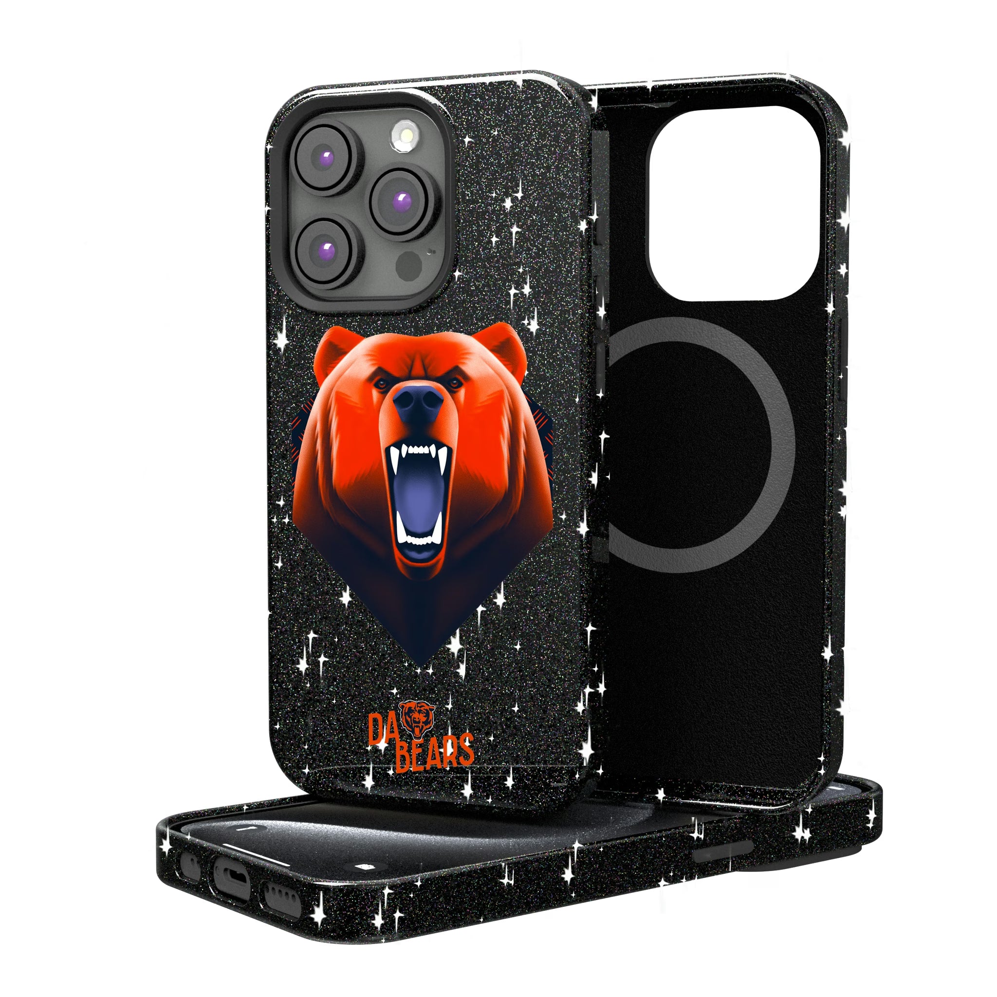 Chicago Bears Deco iPhone Bling Phone Case for Apple iPhone