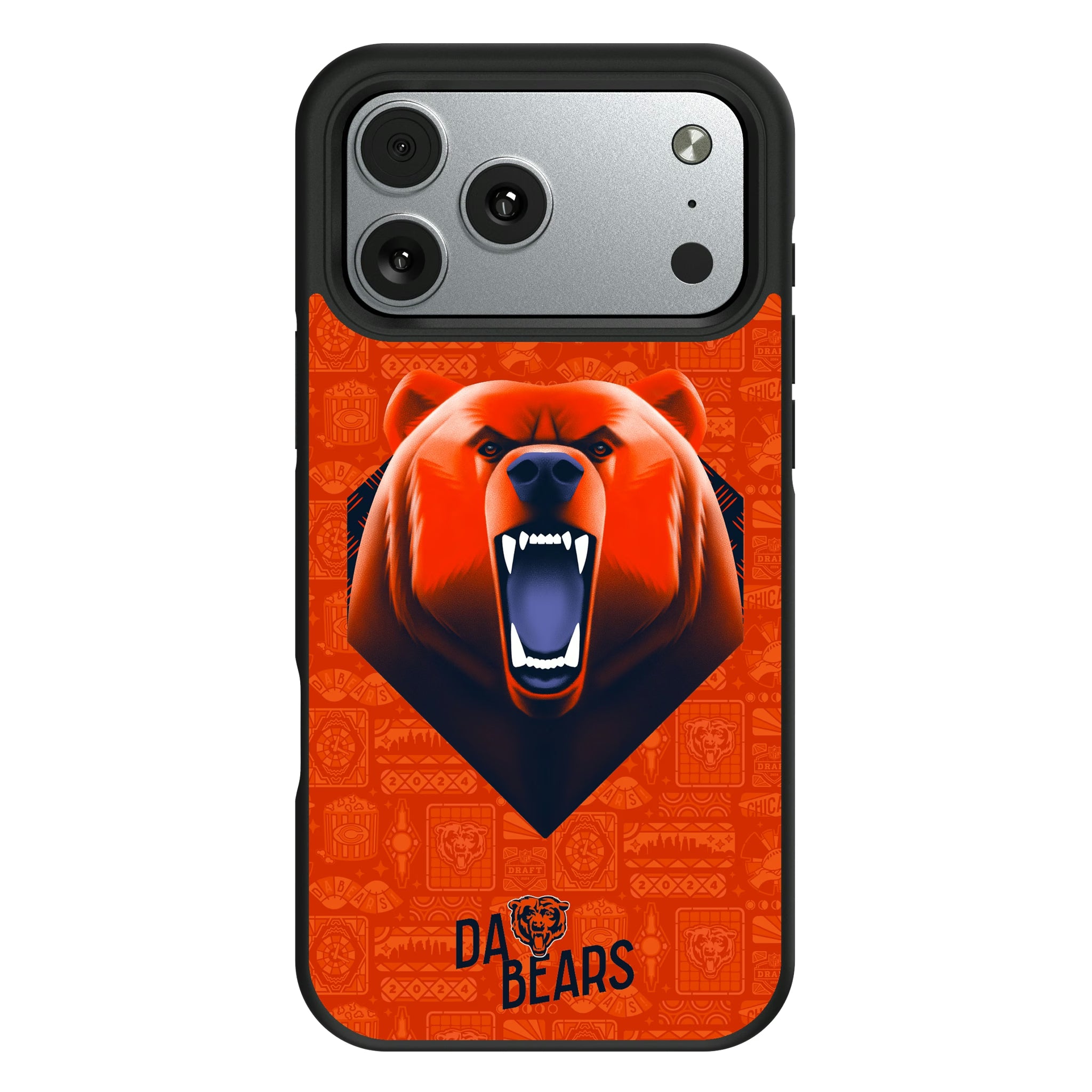 Chicago Bears Deco iPhone Bump Phone Case for Apple iPhone#Device_iPhone 17 Pro Max