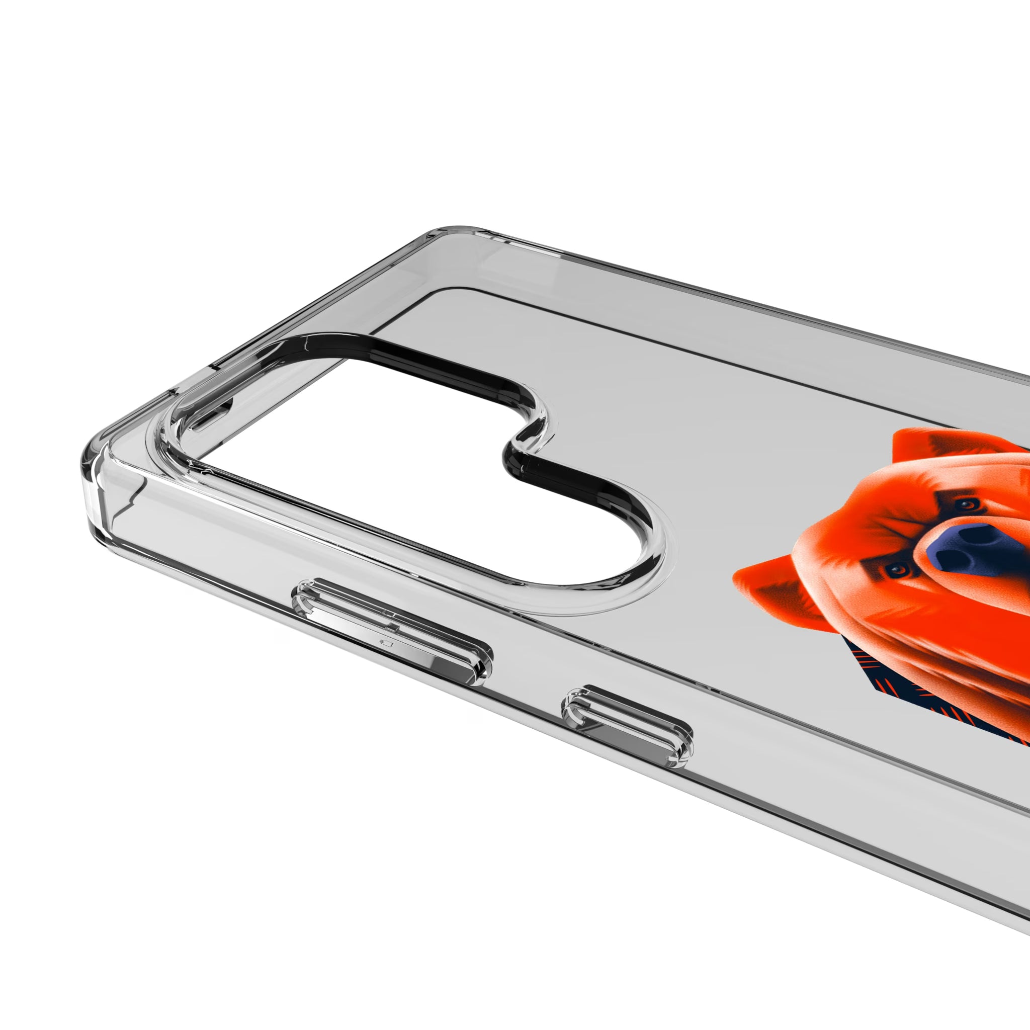 Chicago Bears Deco Galaxy Clear Phone Case for Samsung Galaxy - Detail