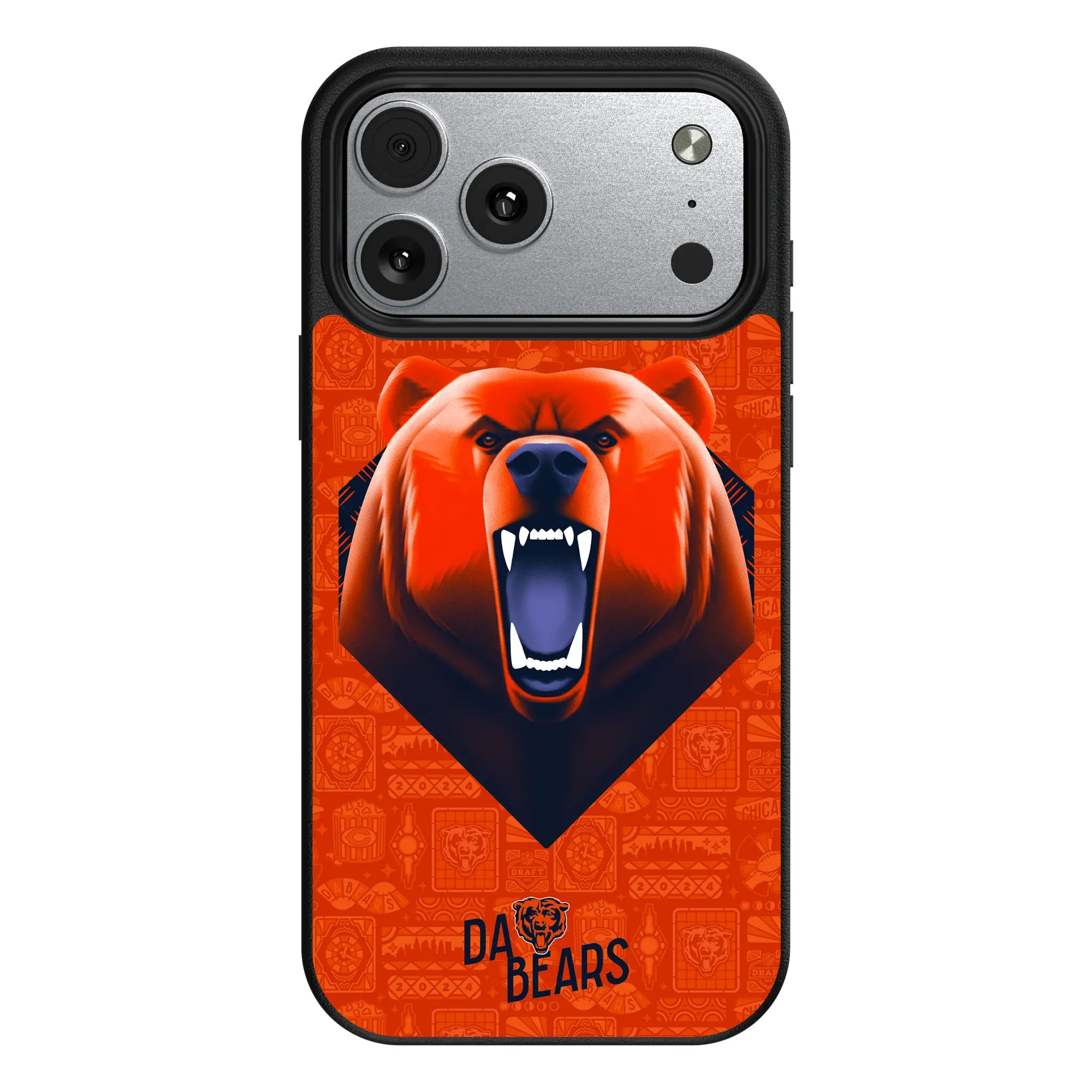 Chicago Bears Deco iPhone MagSafe Compatible Phone Case for Apple iPhone#Device_iPhone 17 Pro Max