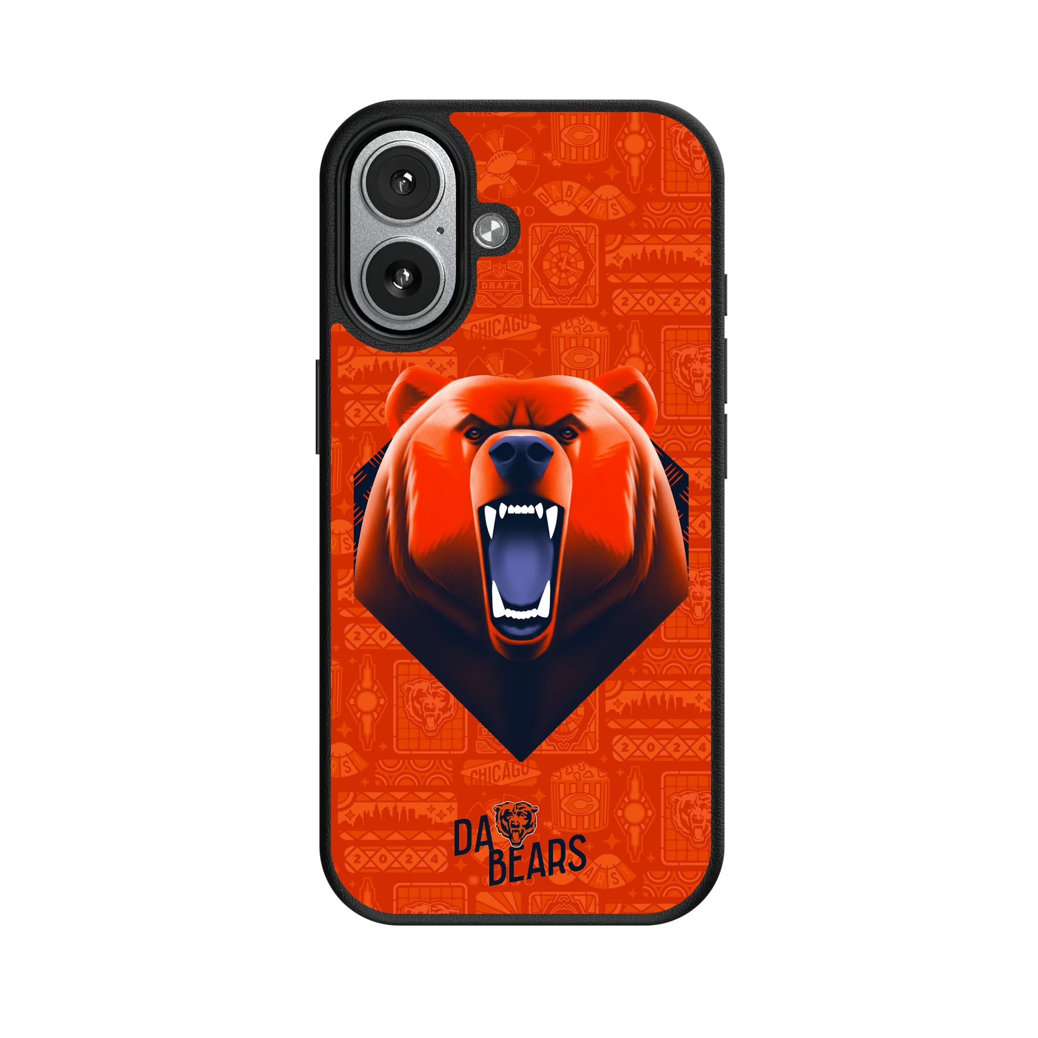Chicago Bears Deco iPhone MagSafe Compatible Phone Case for Apple iPhone#Device_iPhone 17