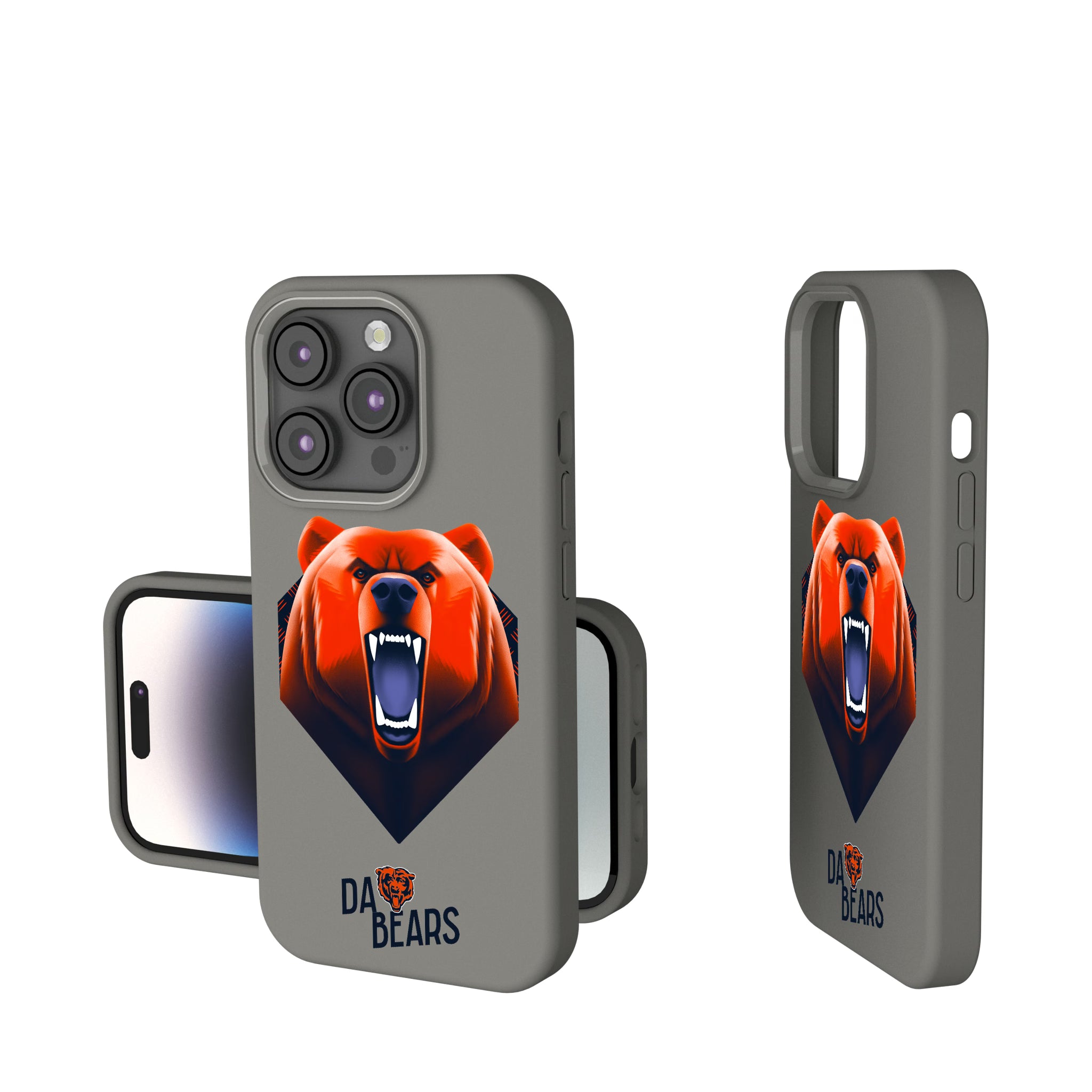 Chicago Bears Deco iPhone Soft Touch Phone Case for Apple iPhone