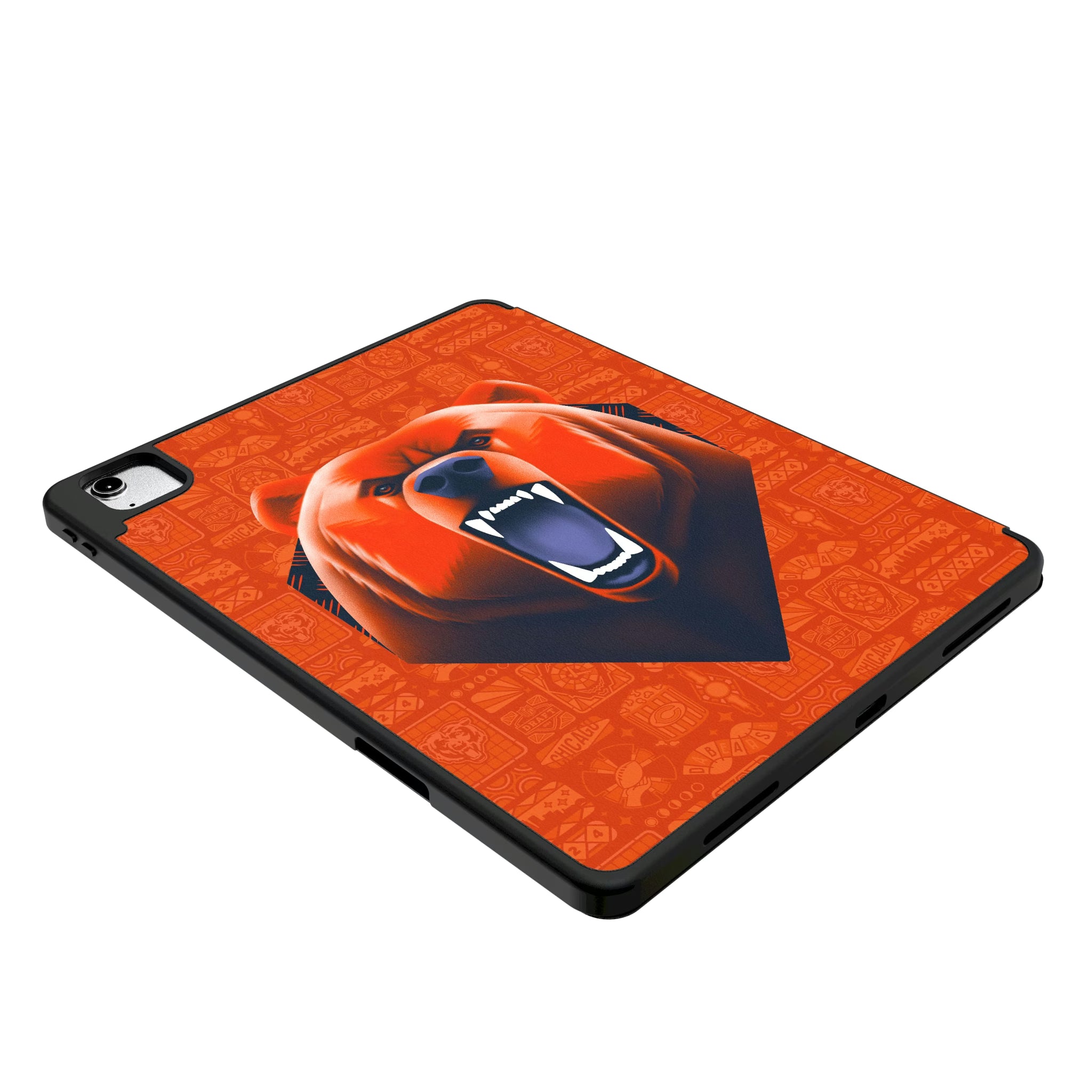 Chicago Bears Deco iPad Tablet Case for Apple iPad - Isometric View