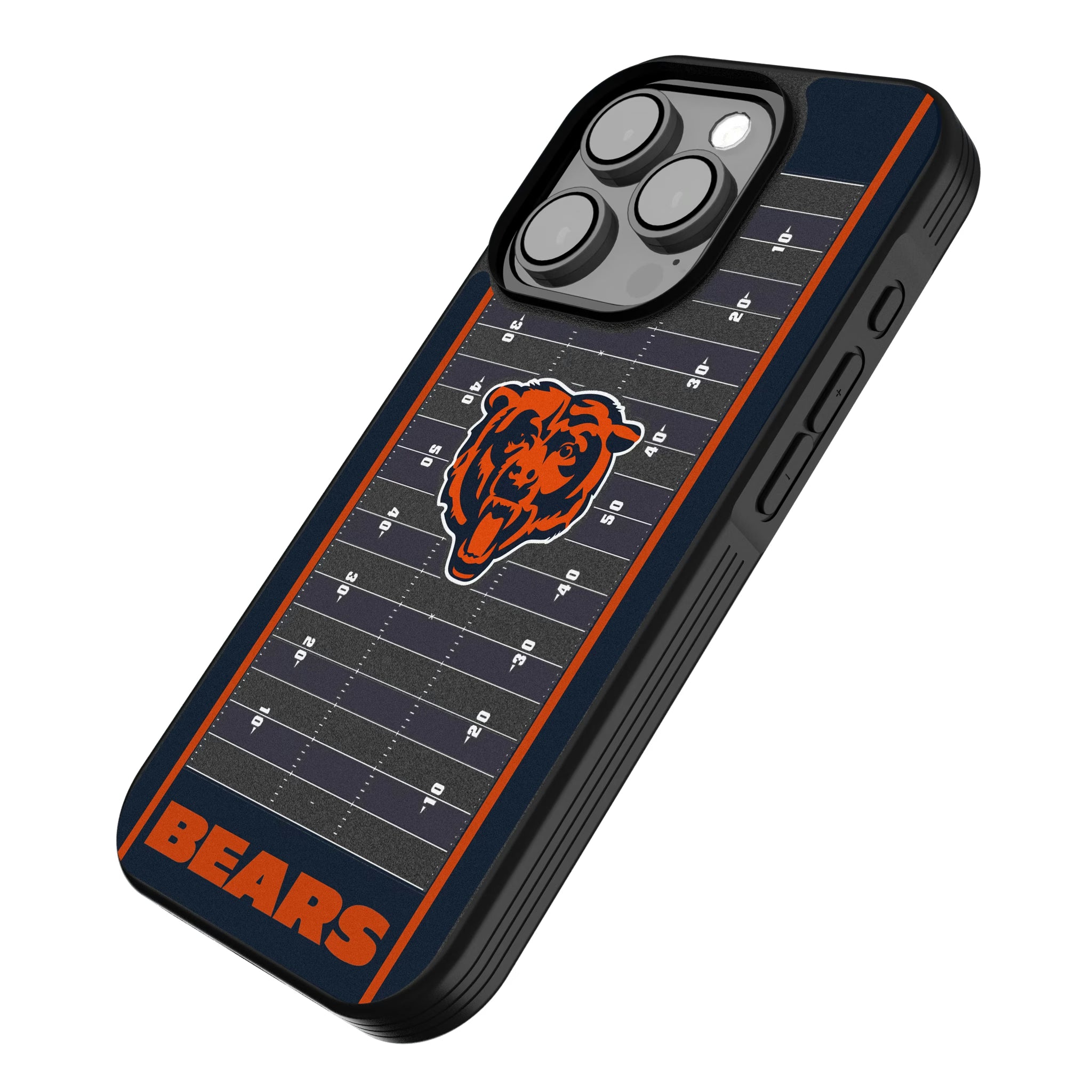Chicago Bears Field iPhone Bump Phone Case for Apple iPhone - Isometric View