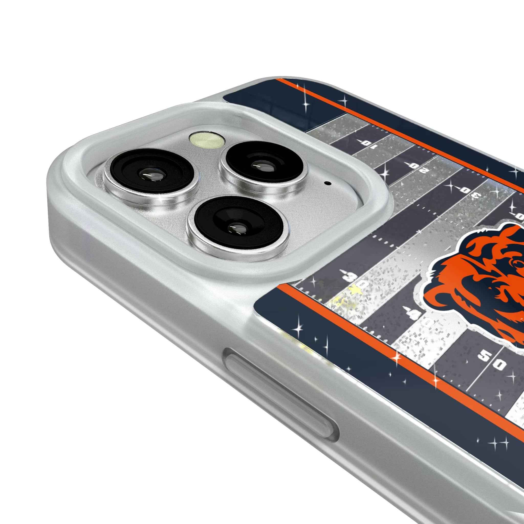 Chicago Bears Field iPhone Glitter Phone Case for Apple iPhone - Detail#Device_iPhone 16 Pro