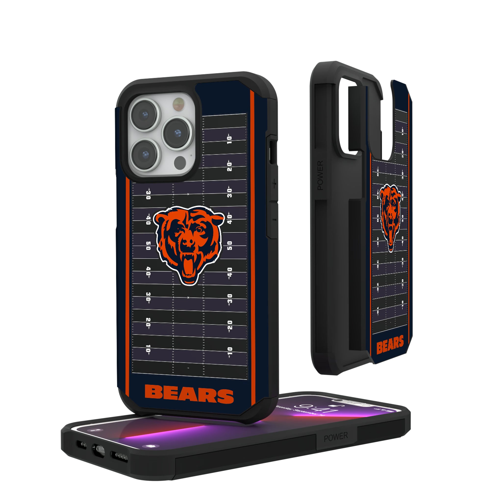 Chicago Bears Field iPhone Rugged Phone Case for Apple iPhone