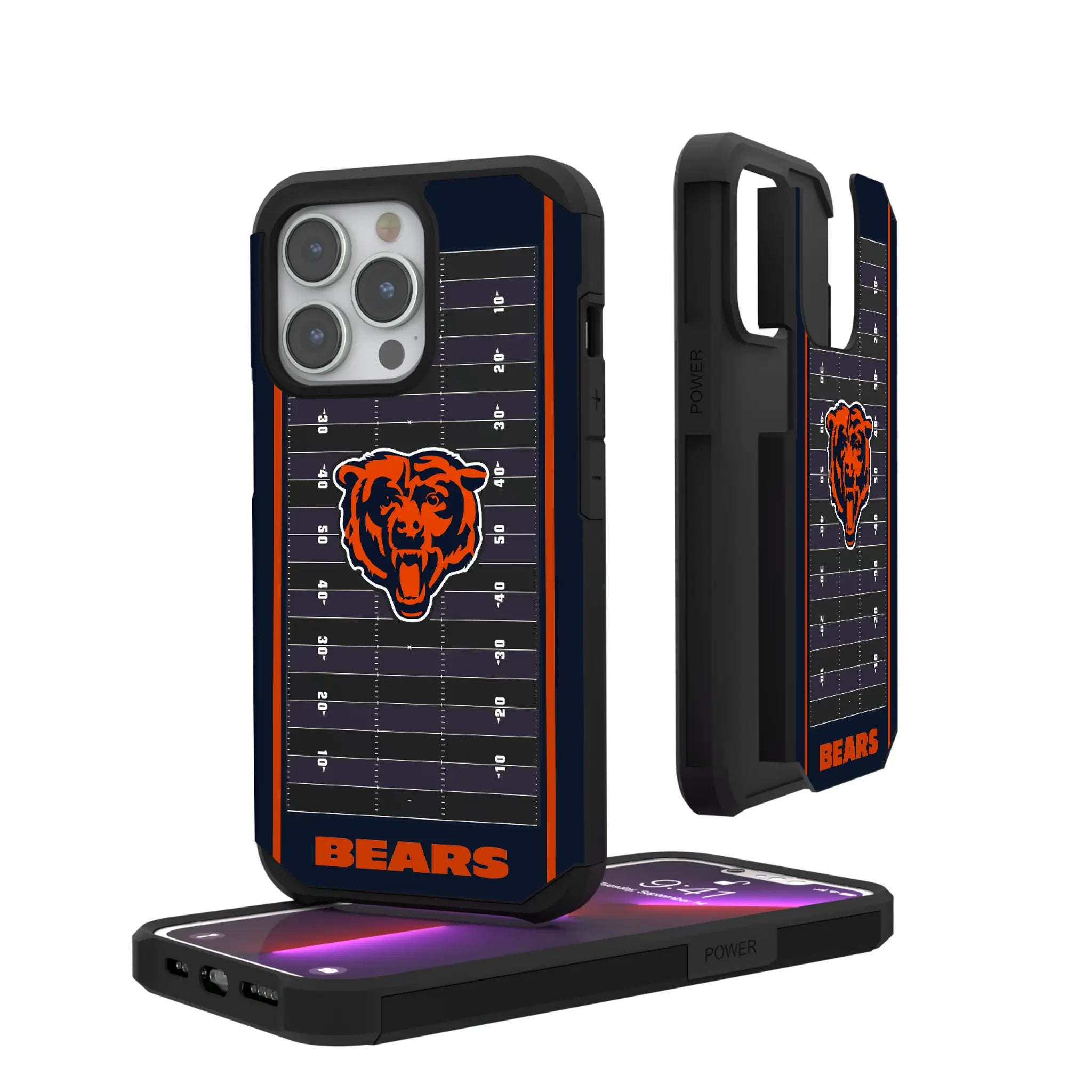 Chicago Bears Field iPhone Rugged Phone Case for Apple iPhone