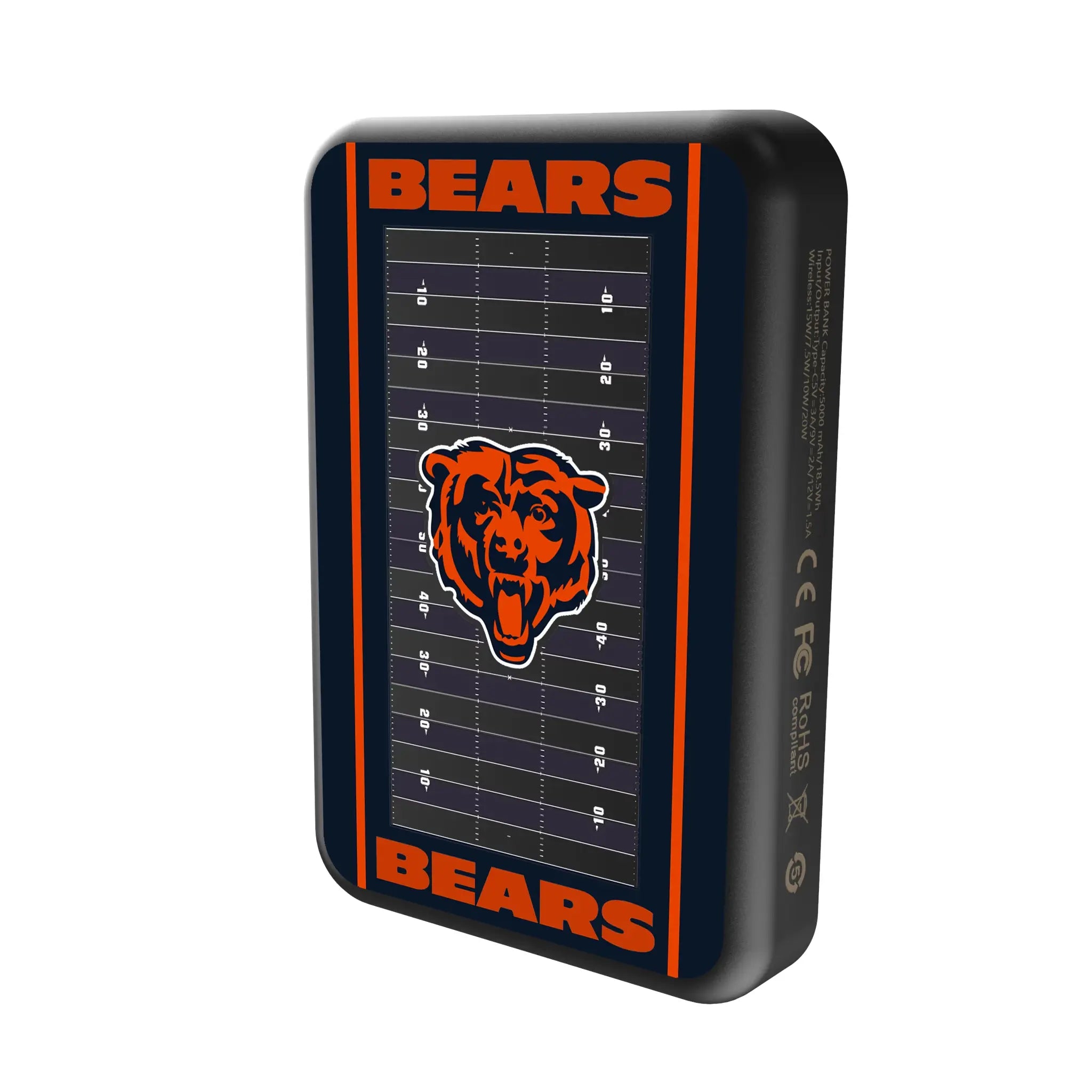Chicago Bears Field Wireless Mag Power Bank