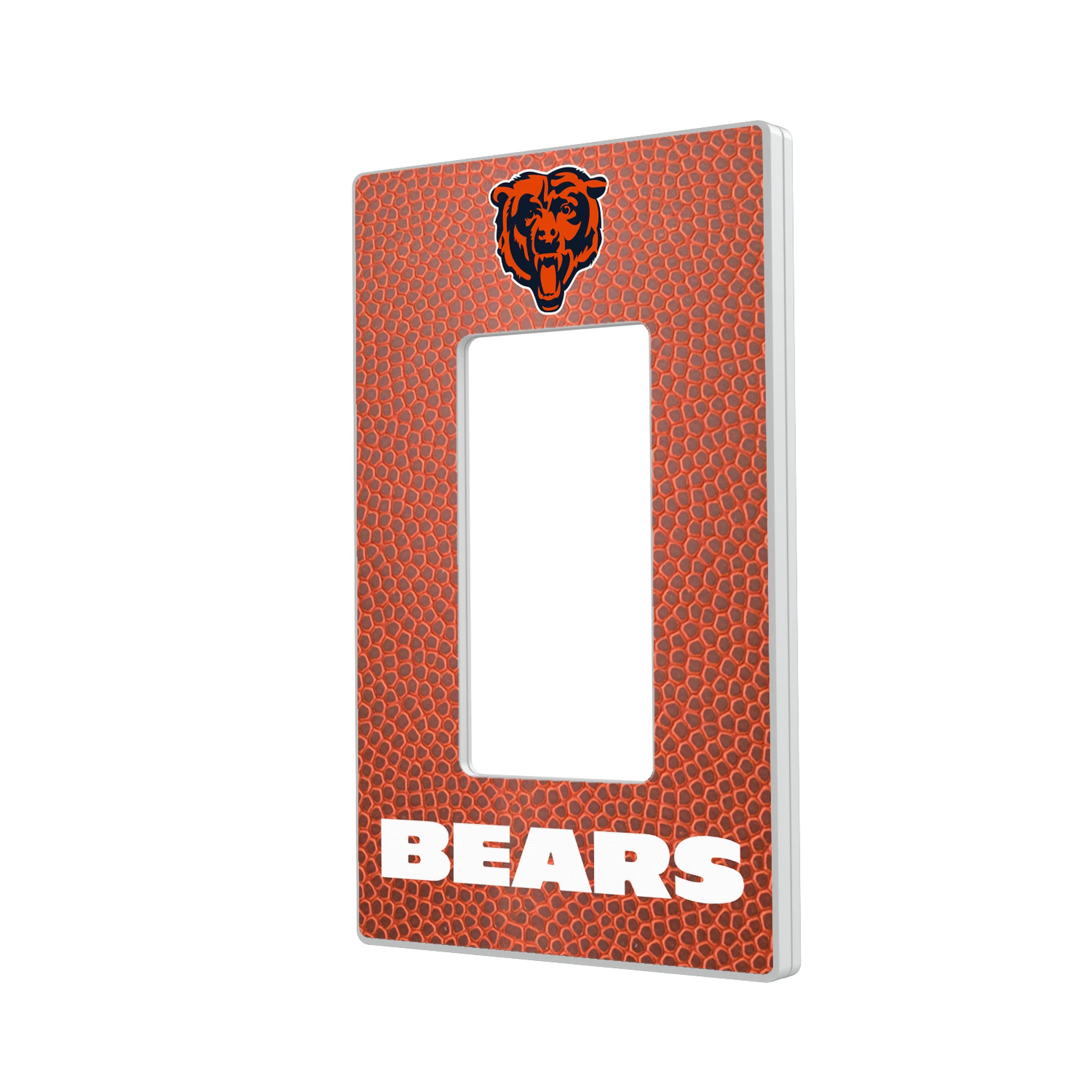 Chicago Bears Football Hidden-Screw Light Switch Plate#Style_Single Rocker