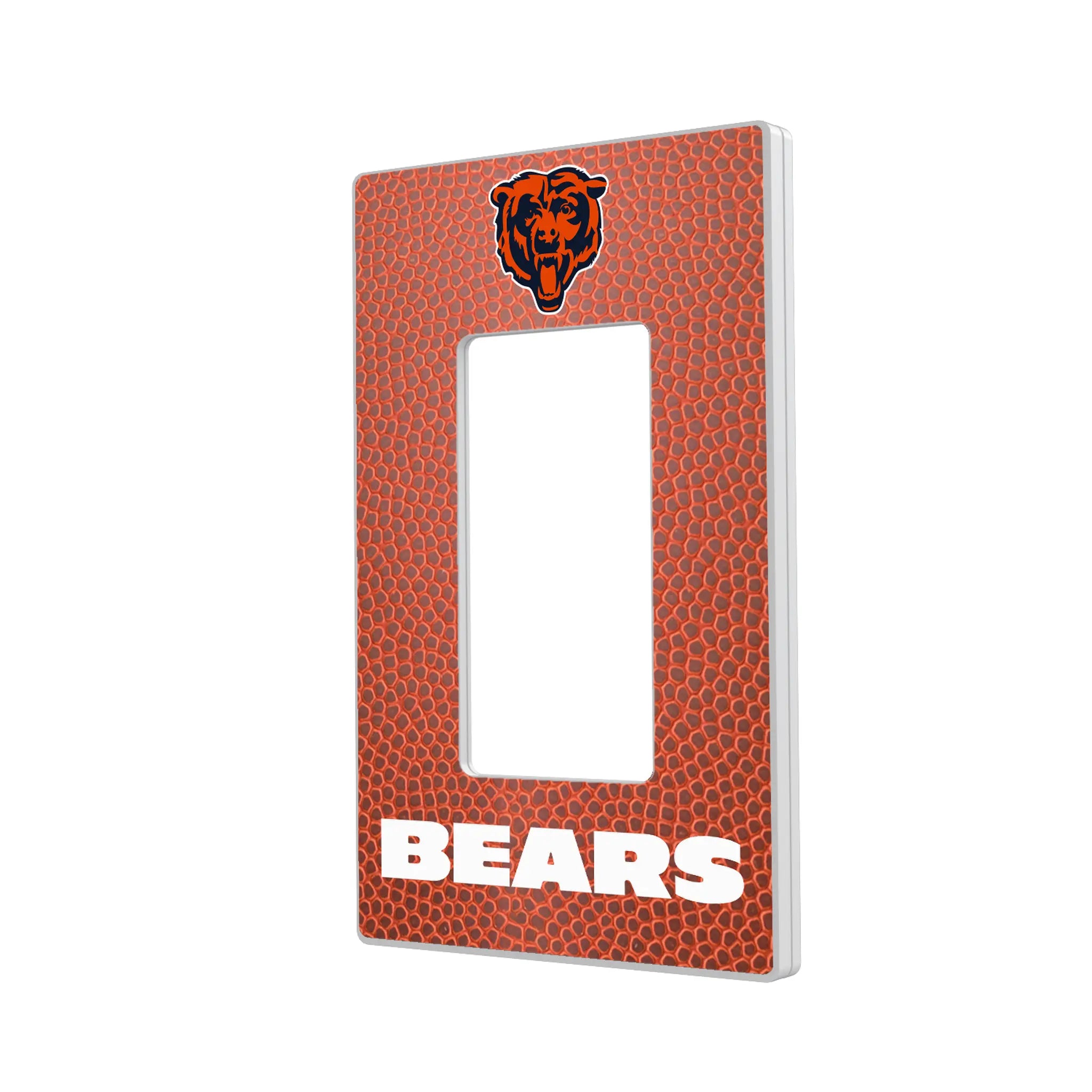 Chicago Bears Football Hidden-Screw Light Switch Plate#Style_Single Rocker