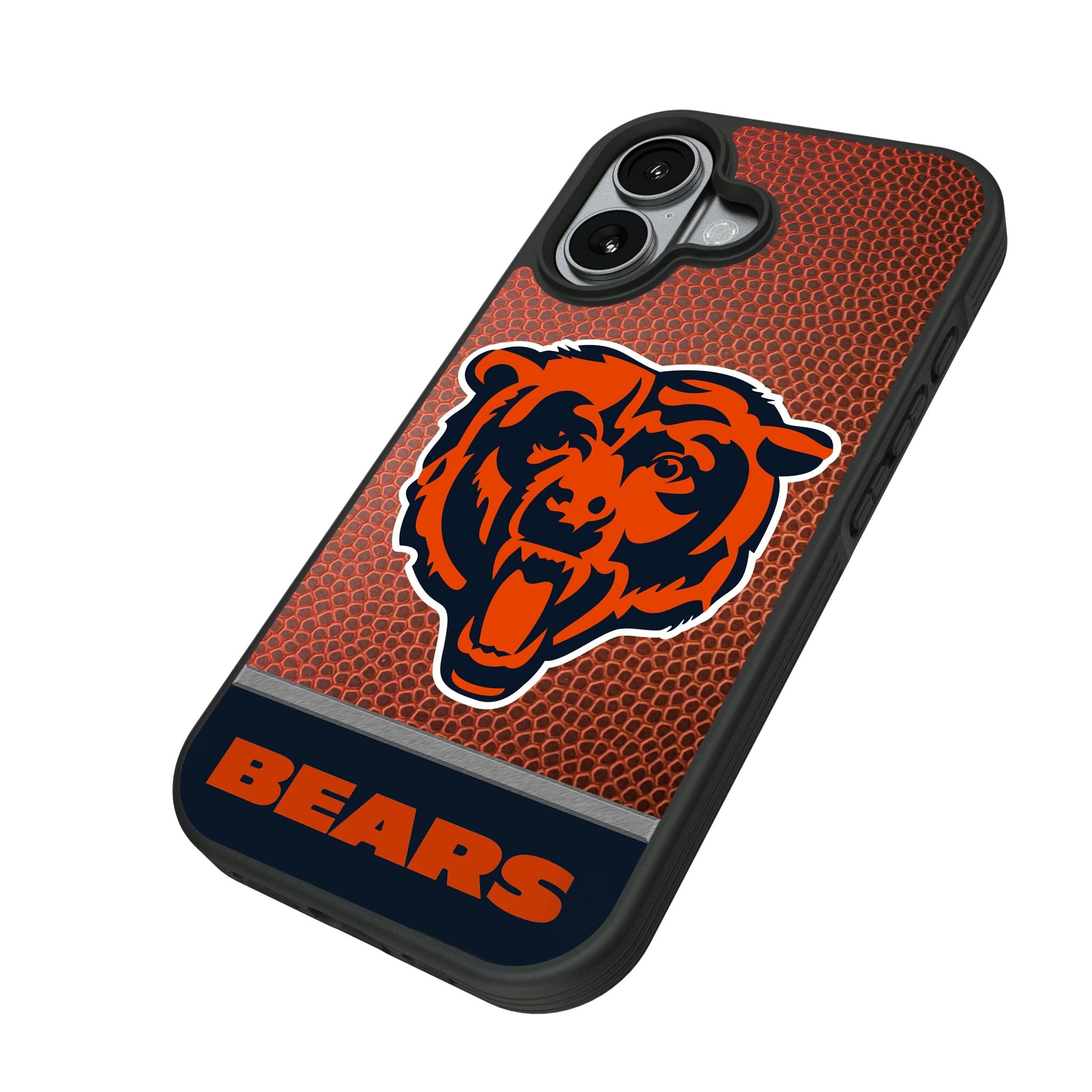 Chicago Bears Football Wordmark iPhone Bump Phone Case for Apple iPhone - Isometric View#Device_iPhone 17
