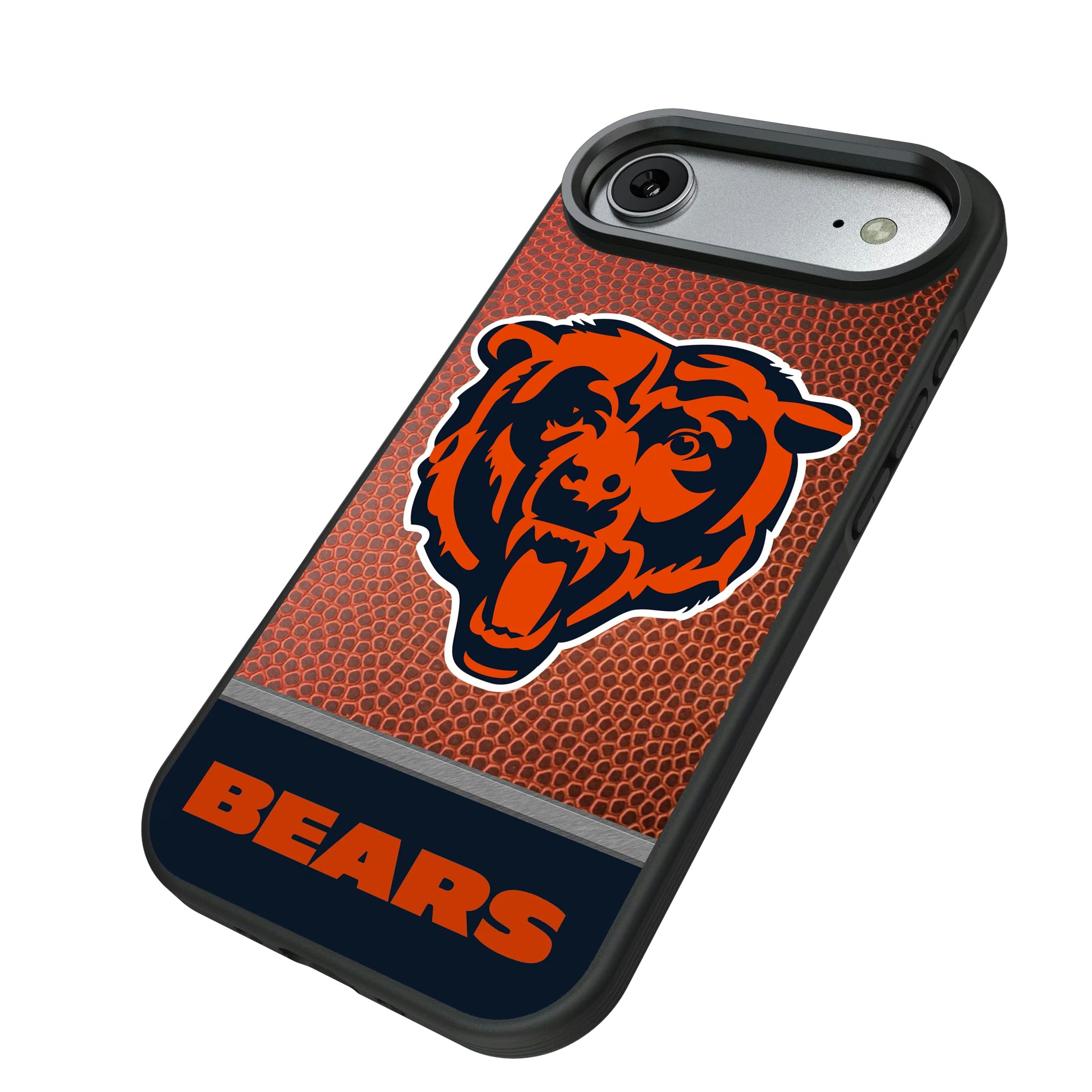 Chicago Bears Football Wordmark iPhone Bump Phone Case for Apple iPhone - Isometric View#Device_iPhone Air