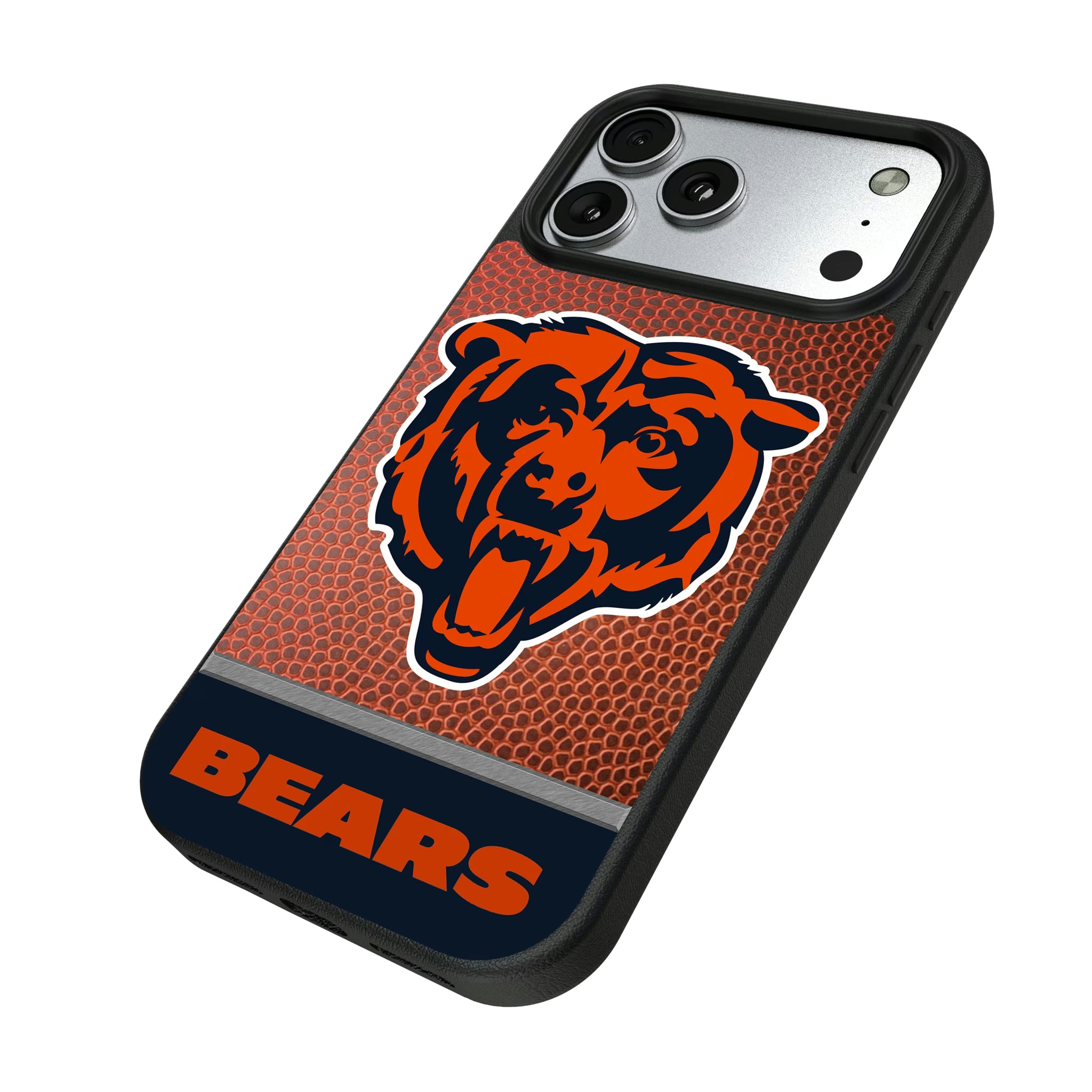 Chicago Bears Football Wordmark iPhone MagSafe Compatible Phone Case for Apple iPhone - Isometric View#Device_iPhone 17 Pro Max