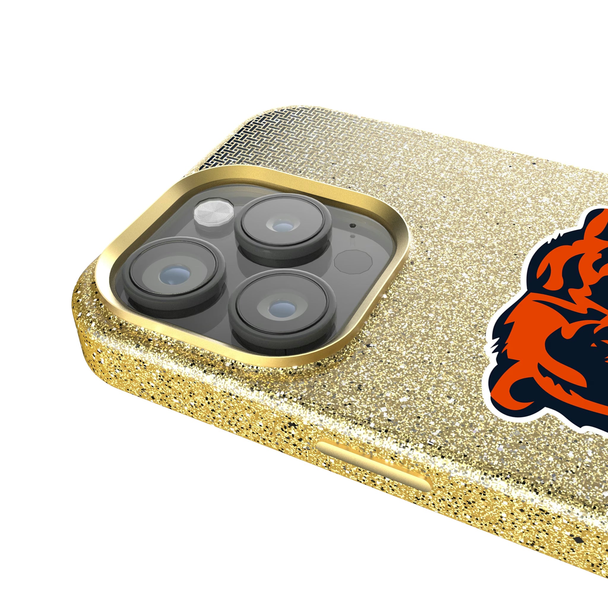 Chicago Bears Linen iPhone Bling Phone Case for Apple iPhone - Detail