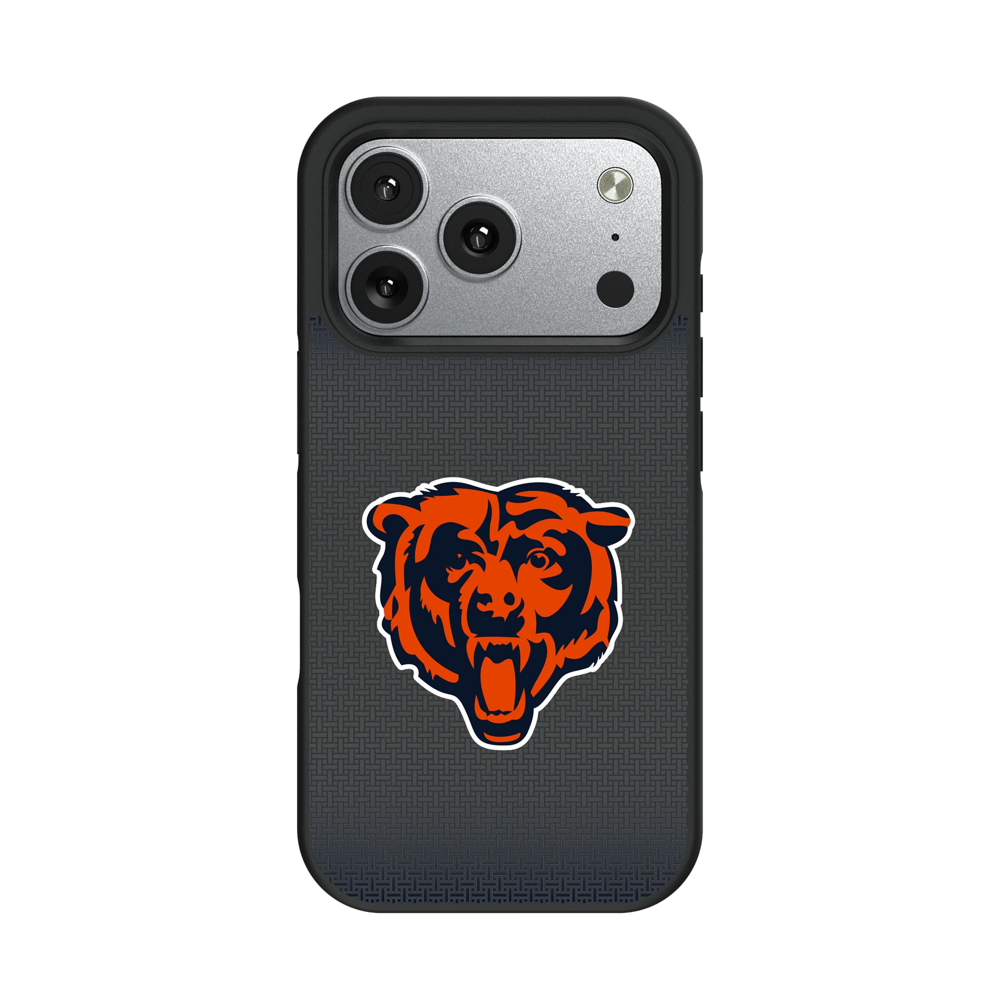 Chicago Bears Linen iPhone Bump Phone Case for Apple iPhone#Device_iPhone 17 Pro