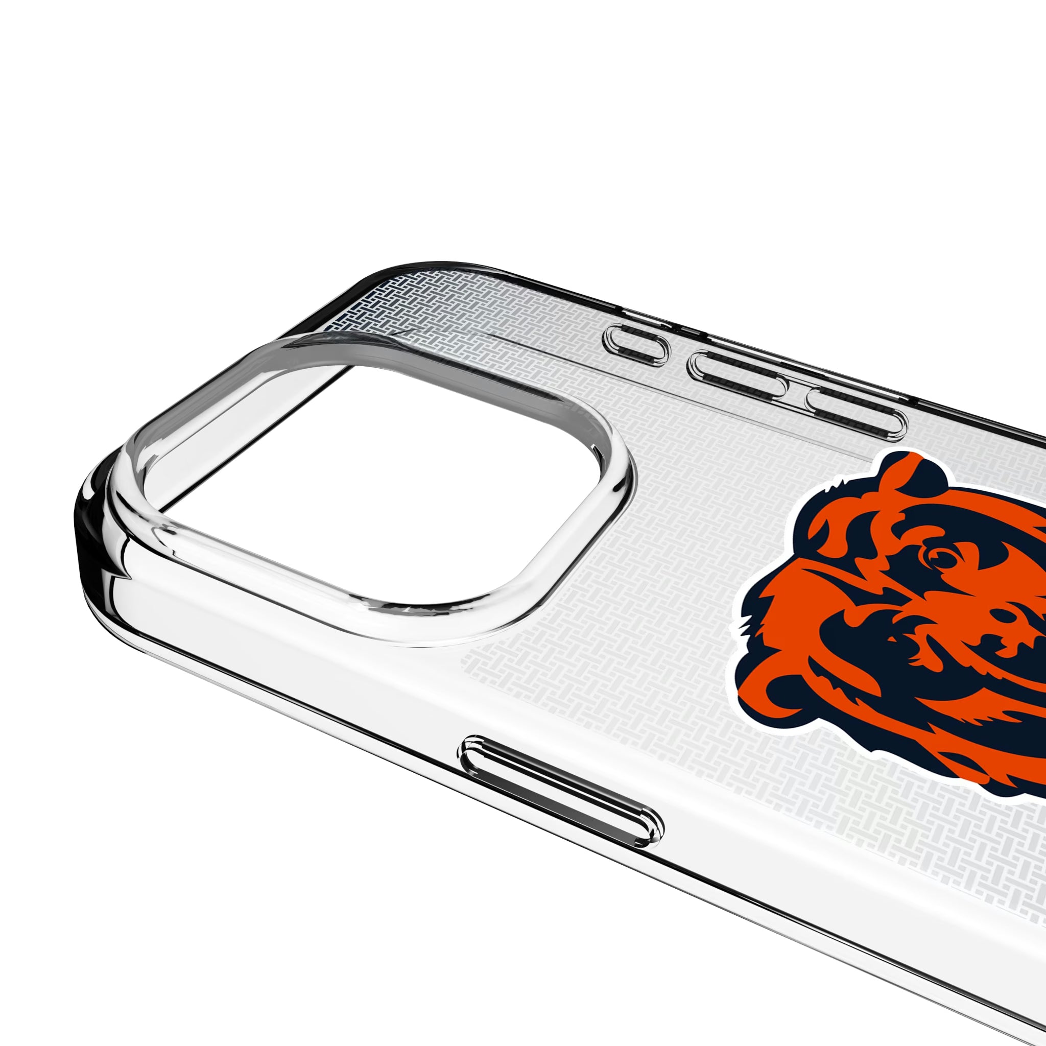 Chicago Bears Linen iPhone Clear Phone Case for Apple iPhone - Detail