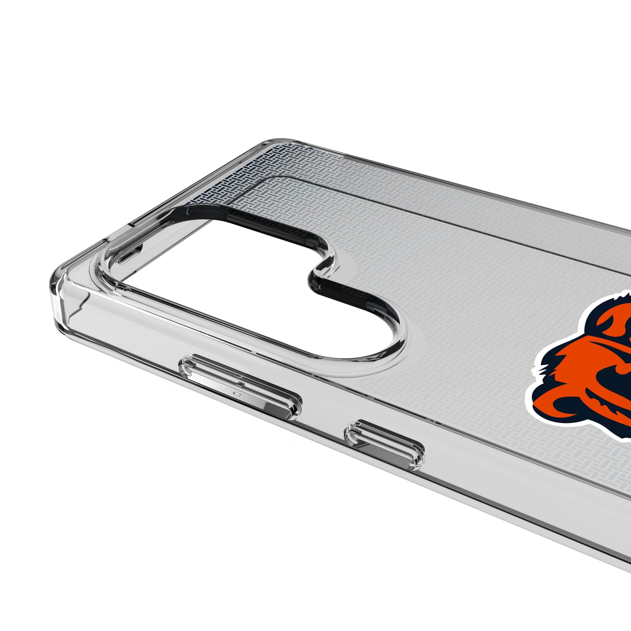 Chicago Bears Linen Galaxy Clear Phone Case for Samsung Galaxy - Detail