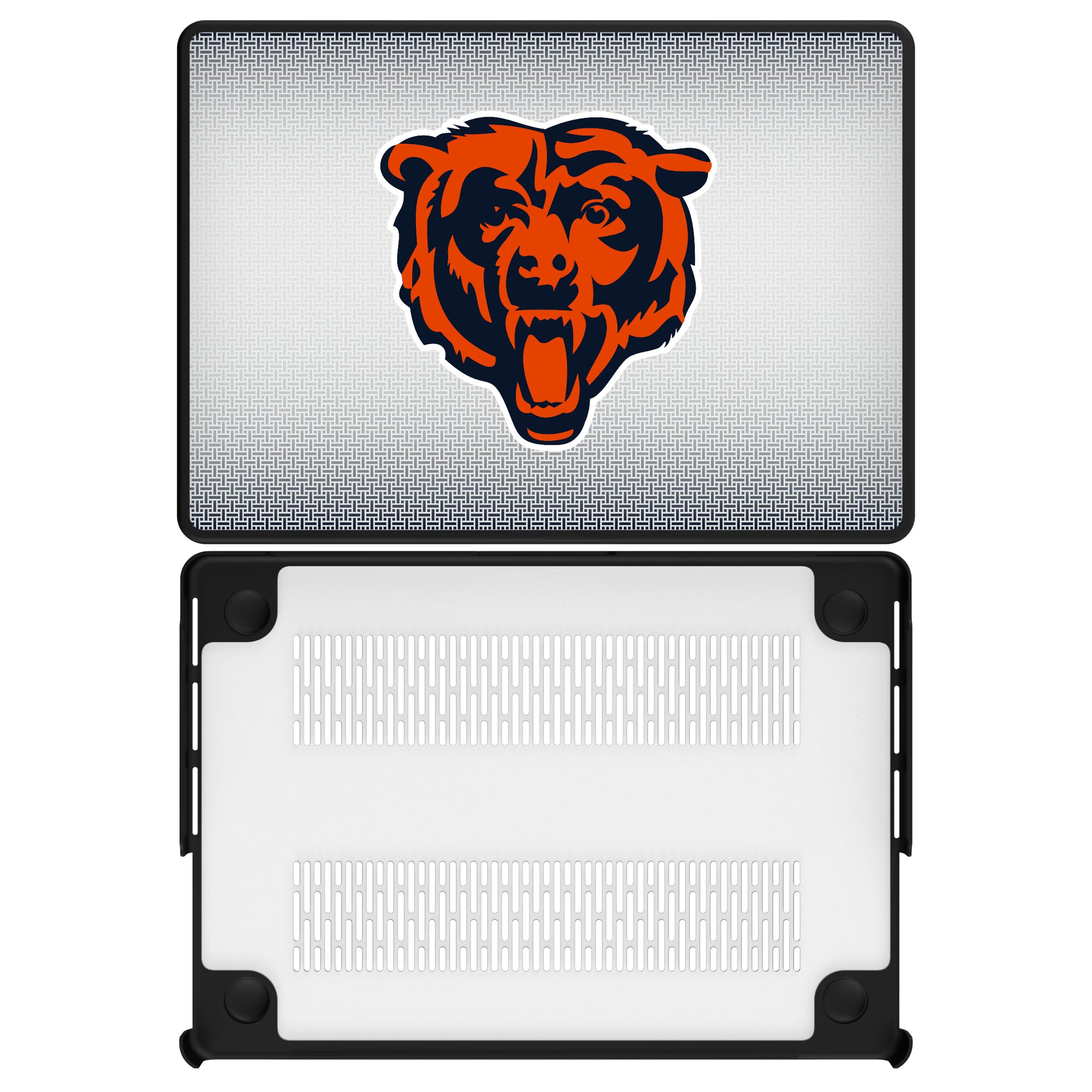 Chicago Bears Linen MacBook Laptop Case for Apple MacBook#Device_MacBook Pro (14-inch, 2021) / MacBook Pro (14-inch, 2023) / MacBook Pro (14-inch, 2024)