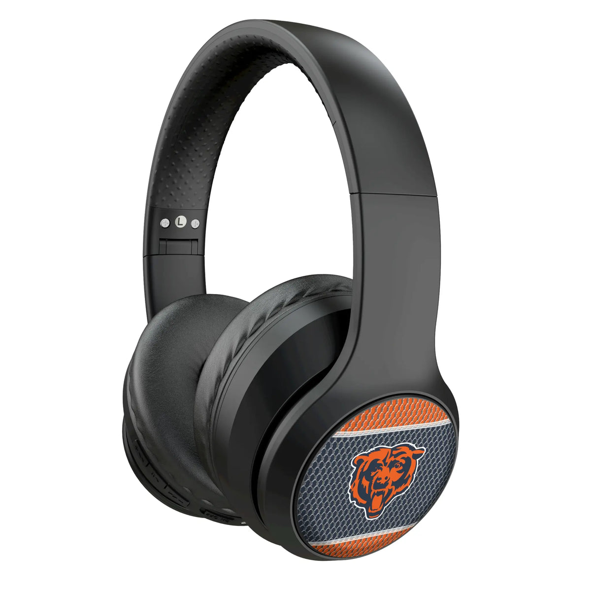 Chicago Bears Mesh Wireless Over-Ear Headphones With Case