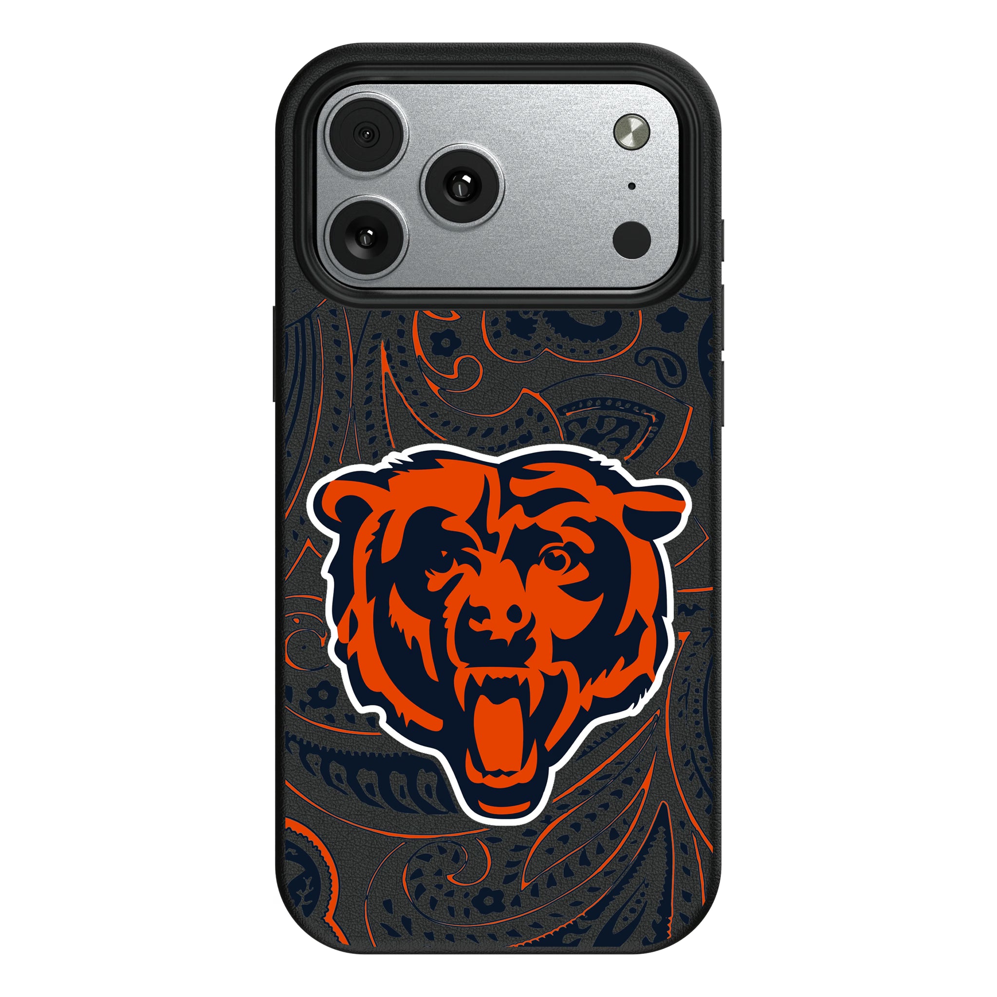 Chicago Bears Paisley iPhone MagSafe Compatible Phone Case for Apple iPhone#Device_iPhone 17 Pro Max