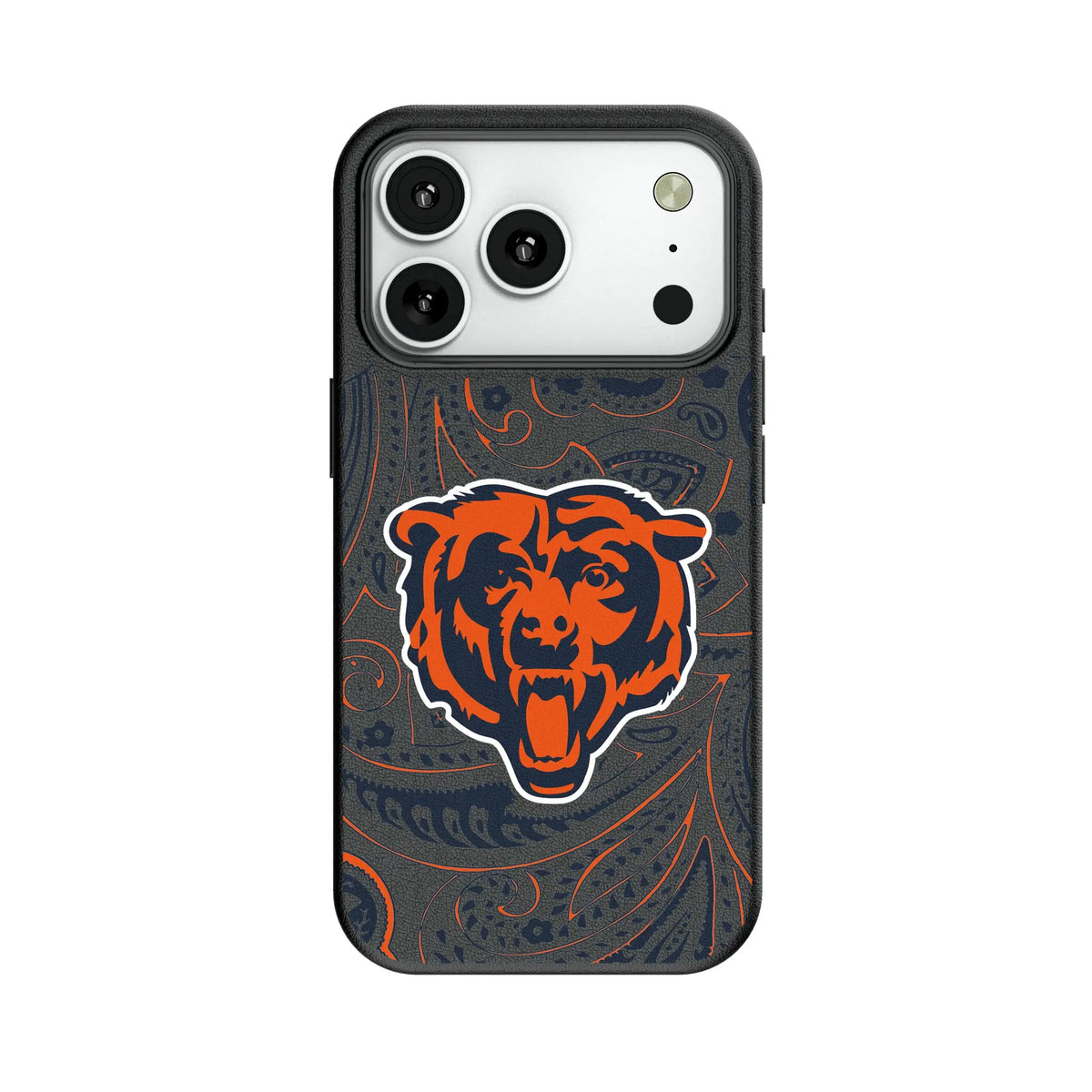 Chicago Bears Paisley MagSafe Compatible Phone Case for Apple iPhone