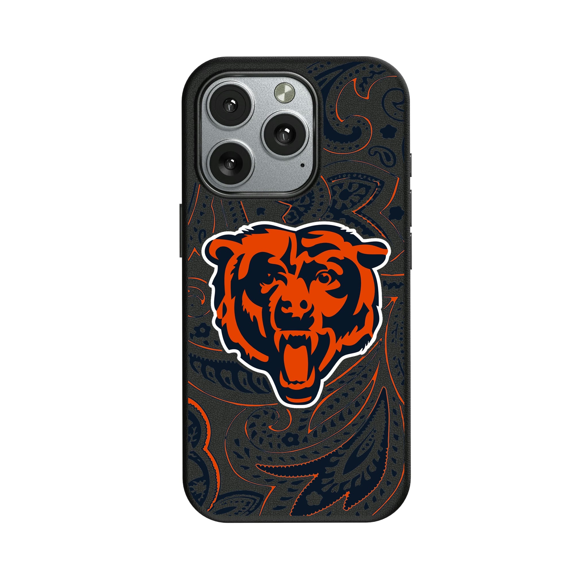Chicago Bears Paisley iPhone MagSafe Compatible Phone Case for Apple iPhone