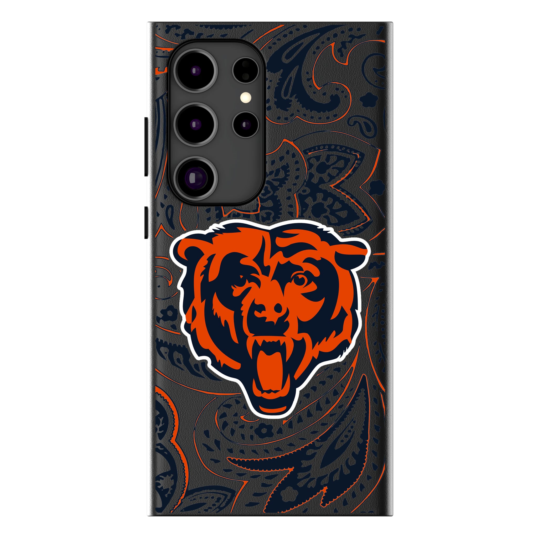 Chicago Bears Paisley Galaxy MagSafe Compatible Phone Case for Samsung Galaxy