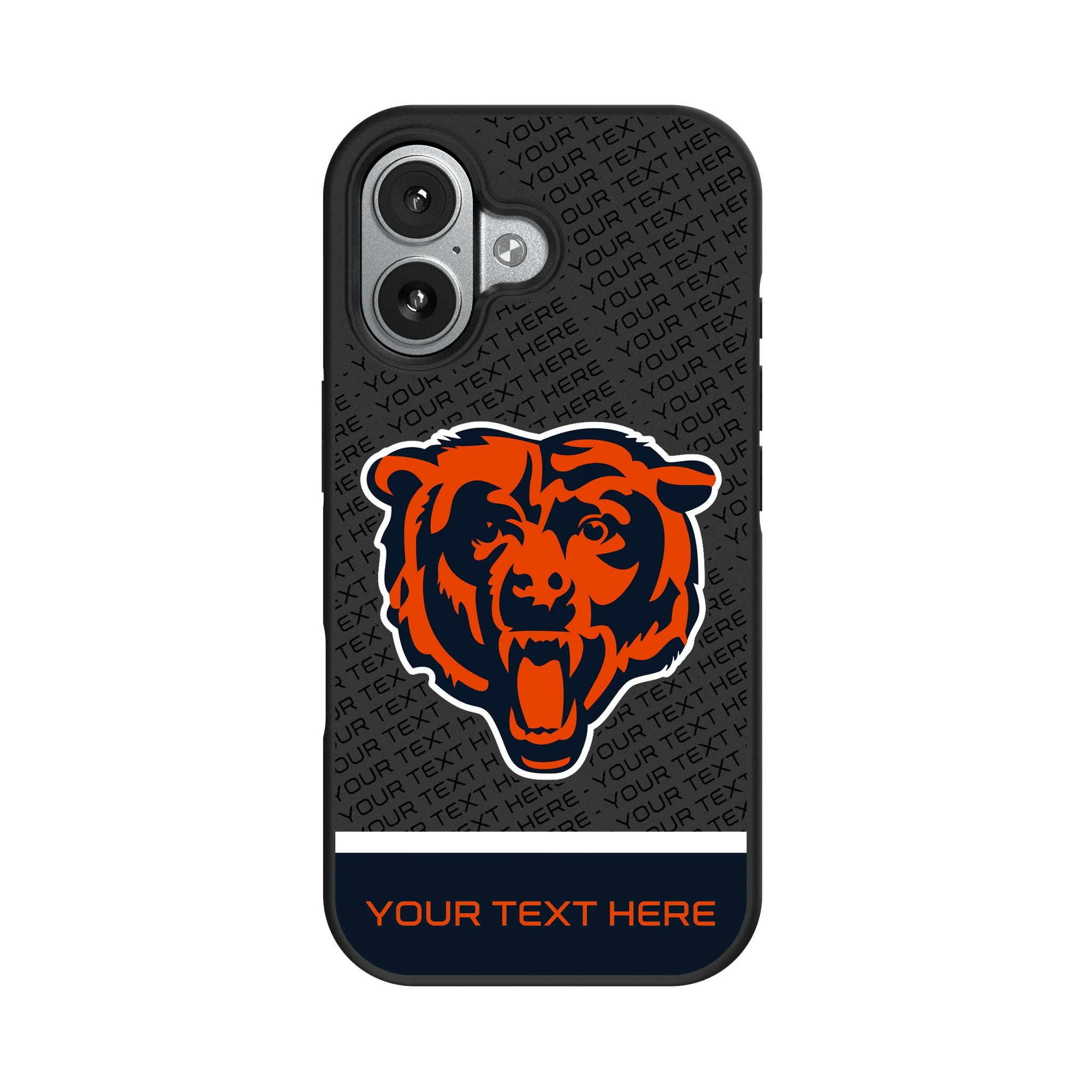 Chicago Bears Personalized EndZone Plus iPhone Bump Phone Case for Apple iPhone#Device_iPhone 17