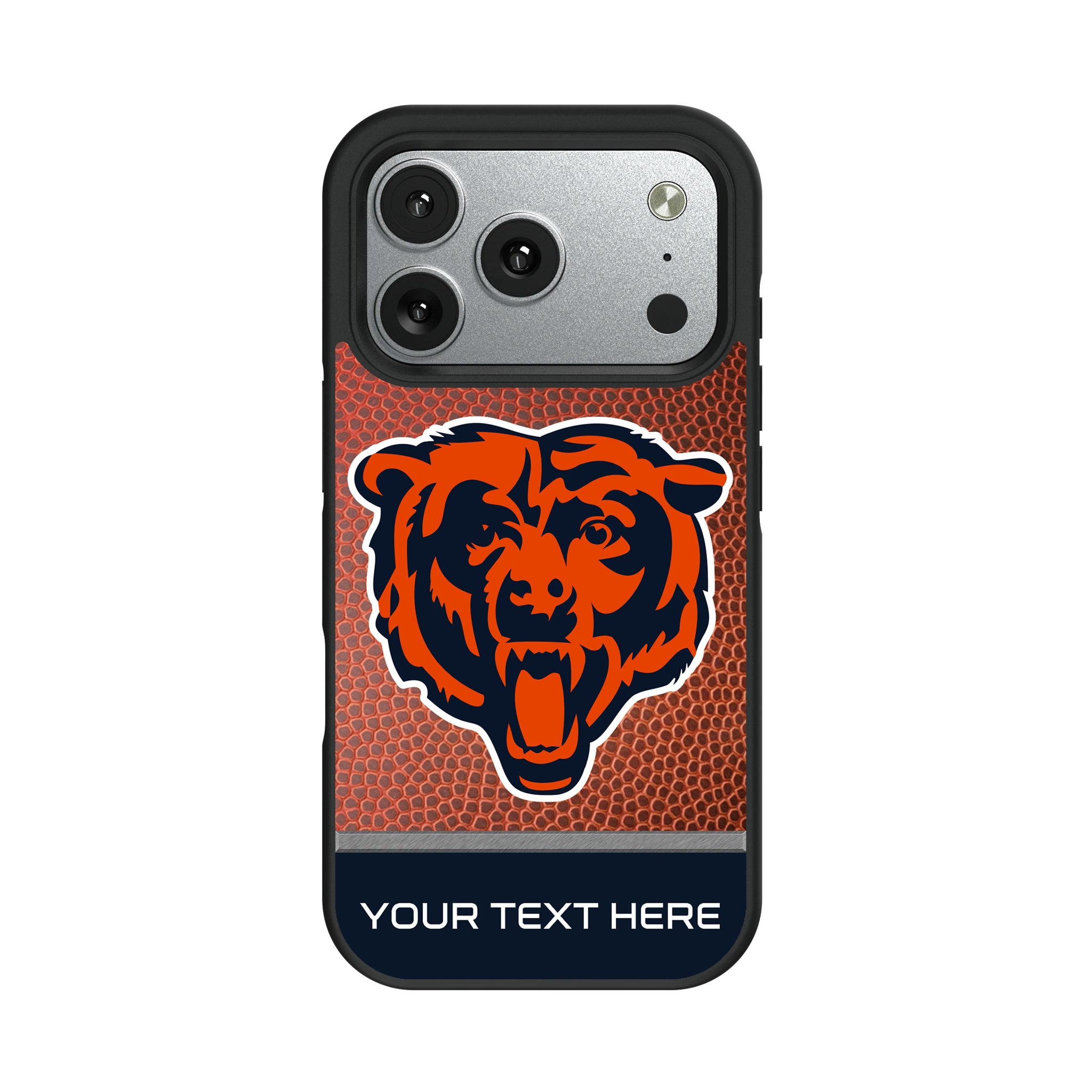 Chicago Bears Personalized Football iPhone Bump Phone Case for Apple iPhone#Device_iPhone 17 Pro