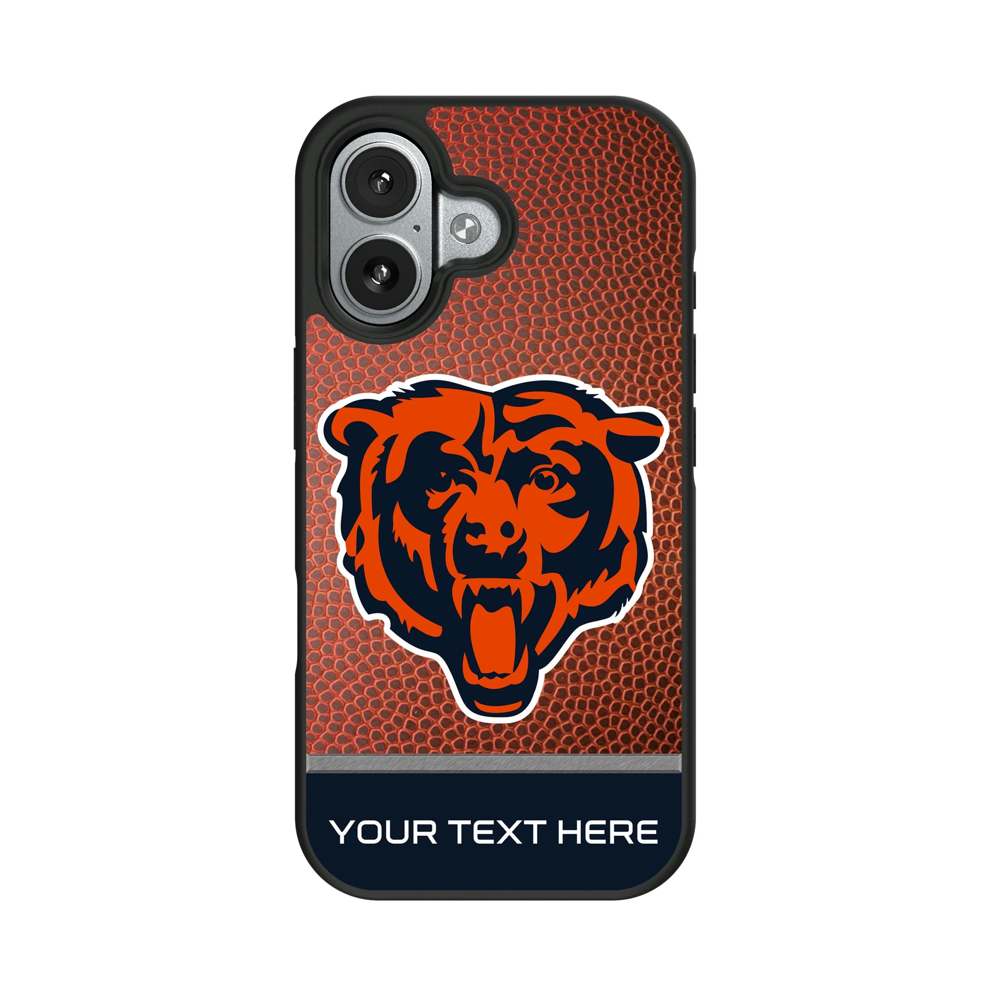 Chicago Bears Personalized Football iPhone Bump Phone Case for Apple iPhone#Device_iPhone 17