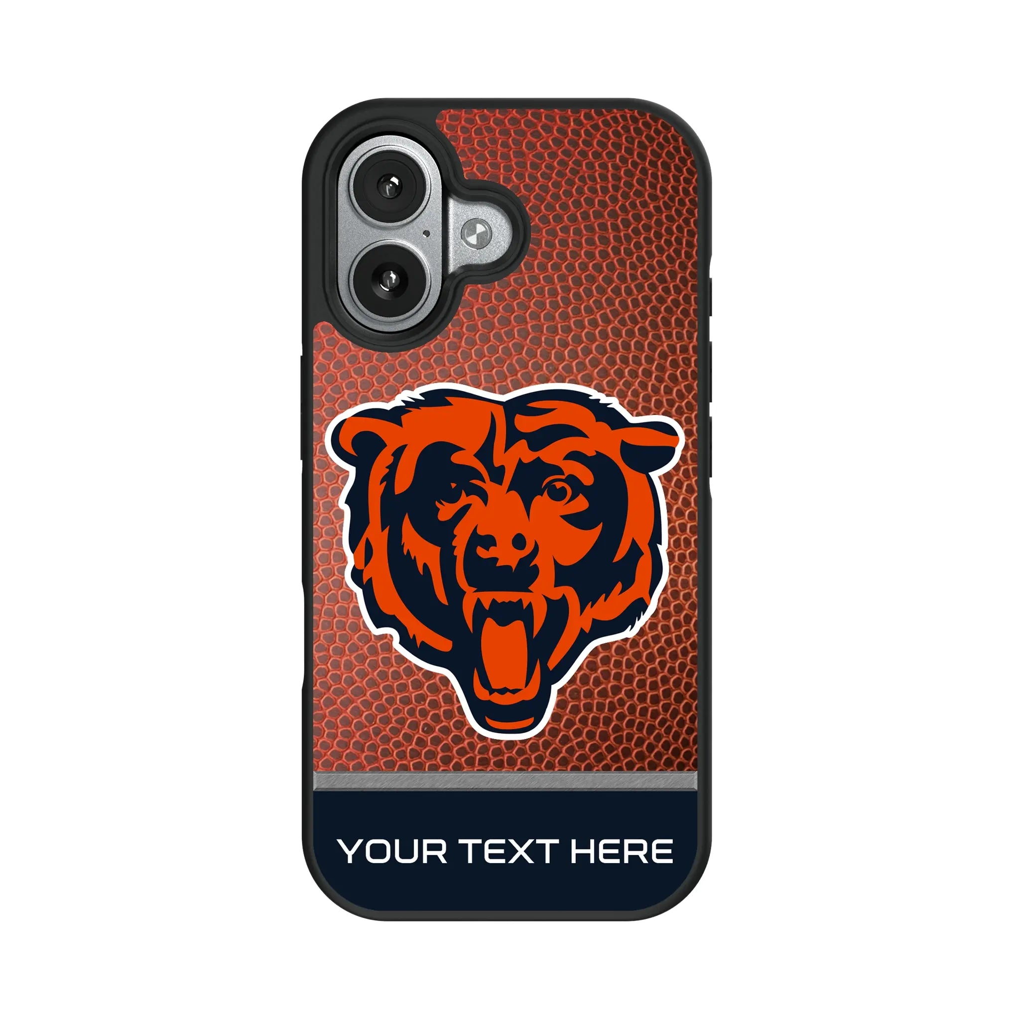 Chicago Bears Personalized Football iPhone Bump Phone Case for Apple iPhone#Device_iPhone 17