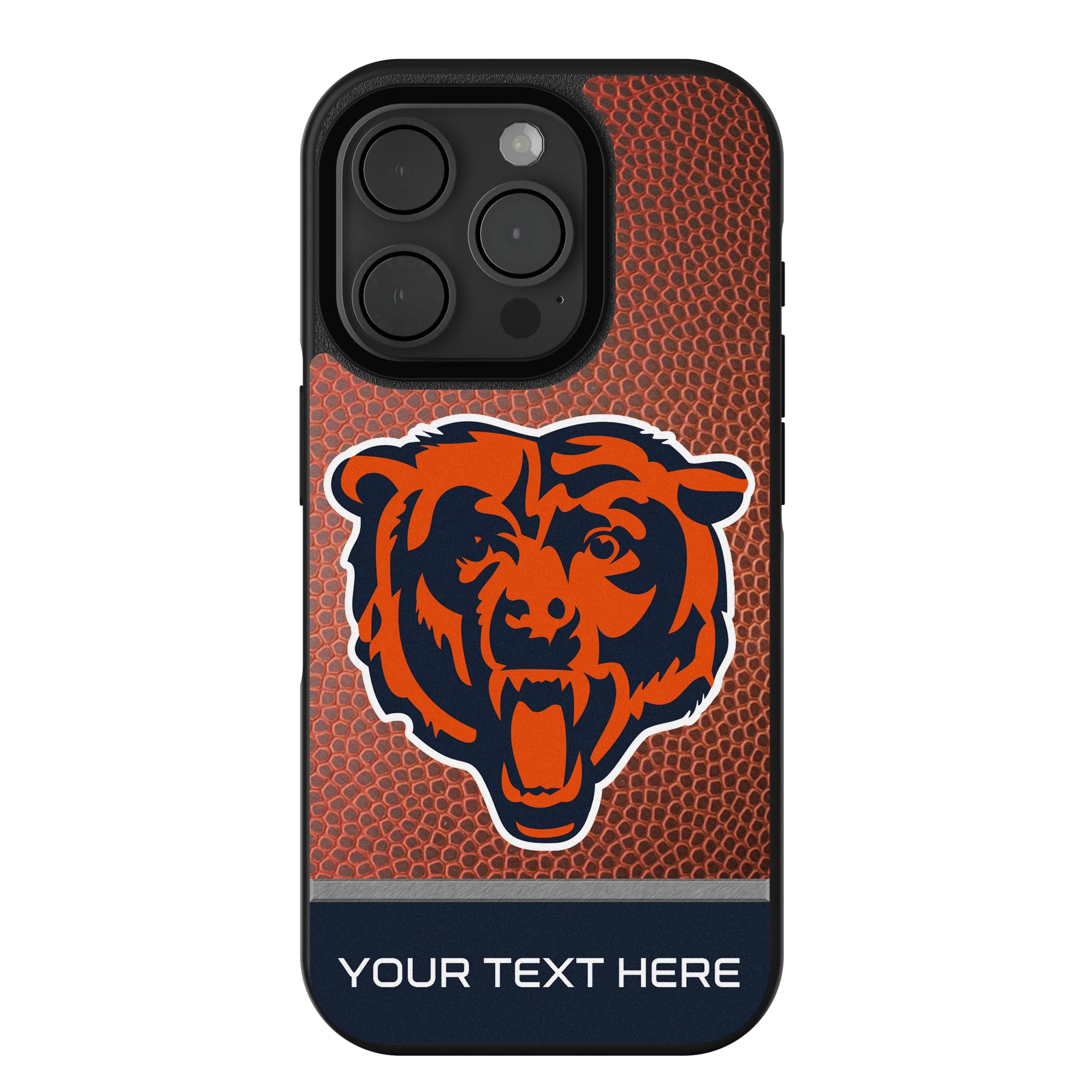 Chicago Bears Personalized Football iPhone Bump Phone Case for Apple iPhone