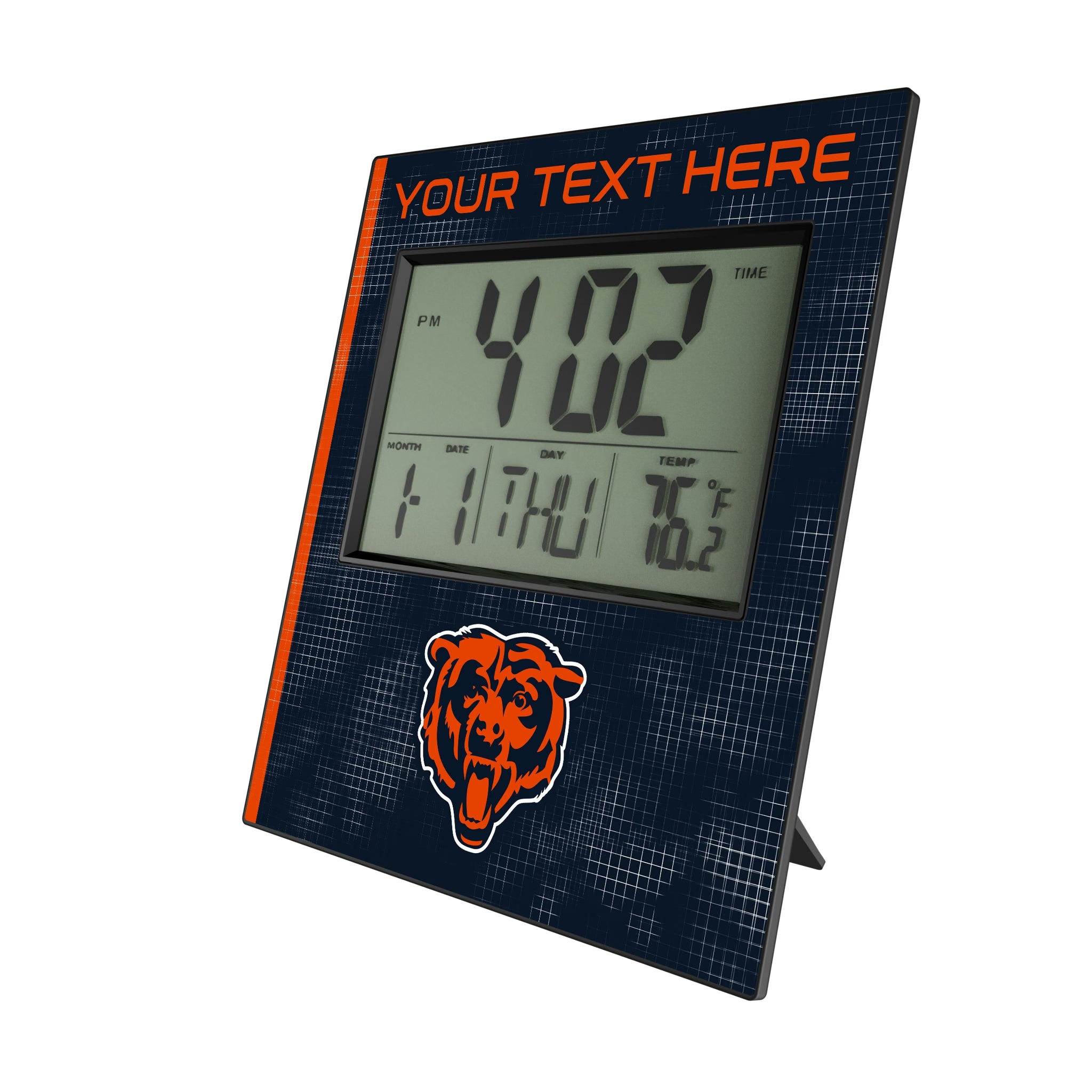 Chicago Bears Personalized Hatch Wall Clock
