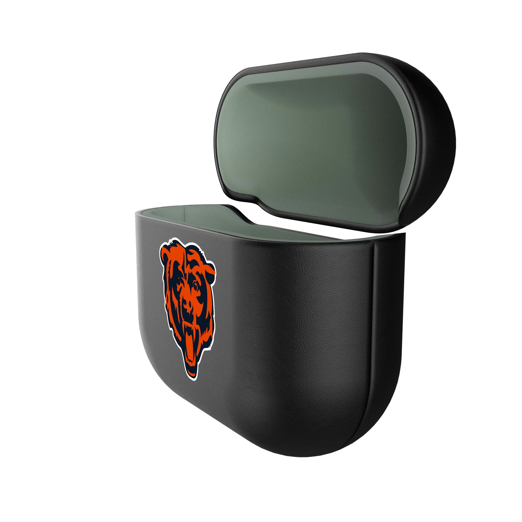 Chicago Bears Personalized Insignia AirPods AirPod Case Cover - Isometric View#Device_AirPods 4
